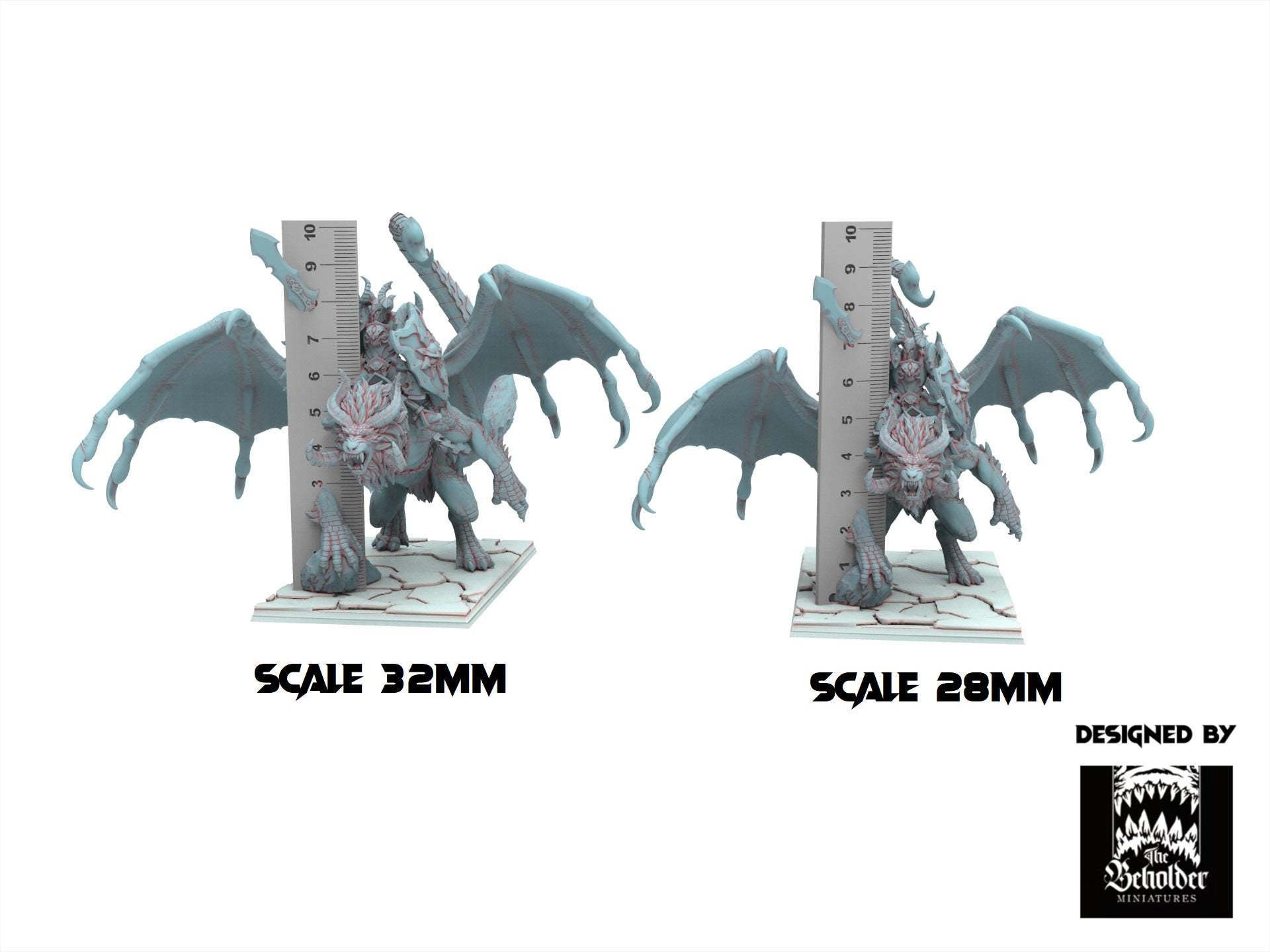 Fantasy Chaos - Vrolok on Manticore - Realms of Mayhem