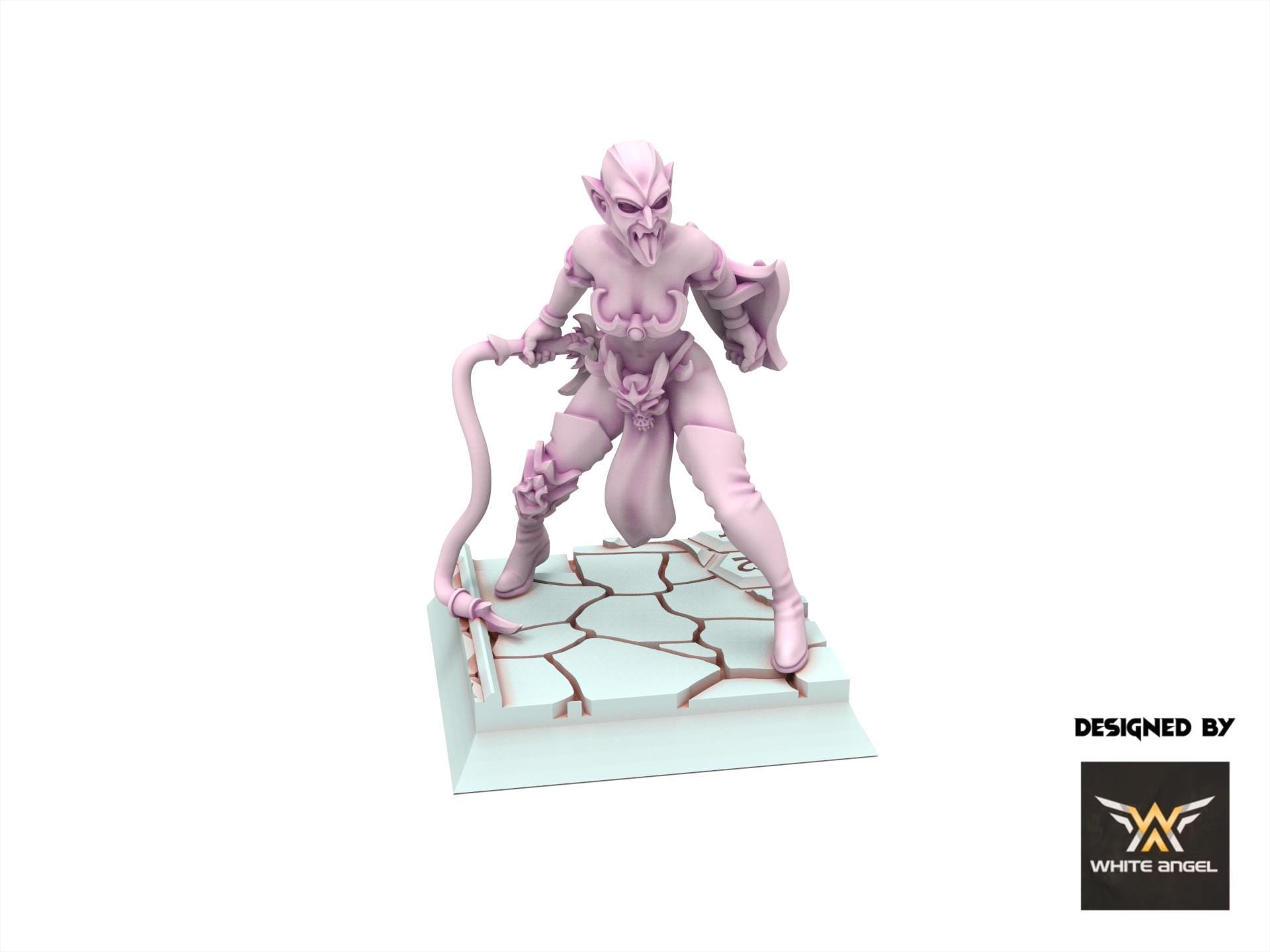 Dark Elves - Blood Drinkers, usable for 9th Age, Fantasy Battle, Oldhammer, King of war, 28mm 32mm