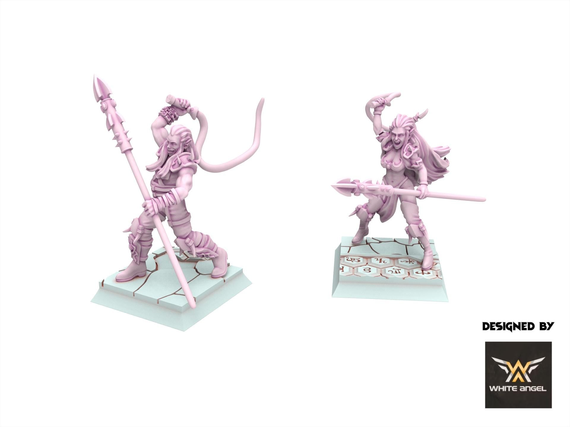 Dark Elves - Hydra, usable for 9th Age, Fantasy Battle, Oldhammer, King of war, 28mm 32mm