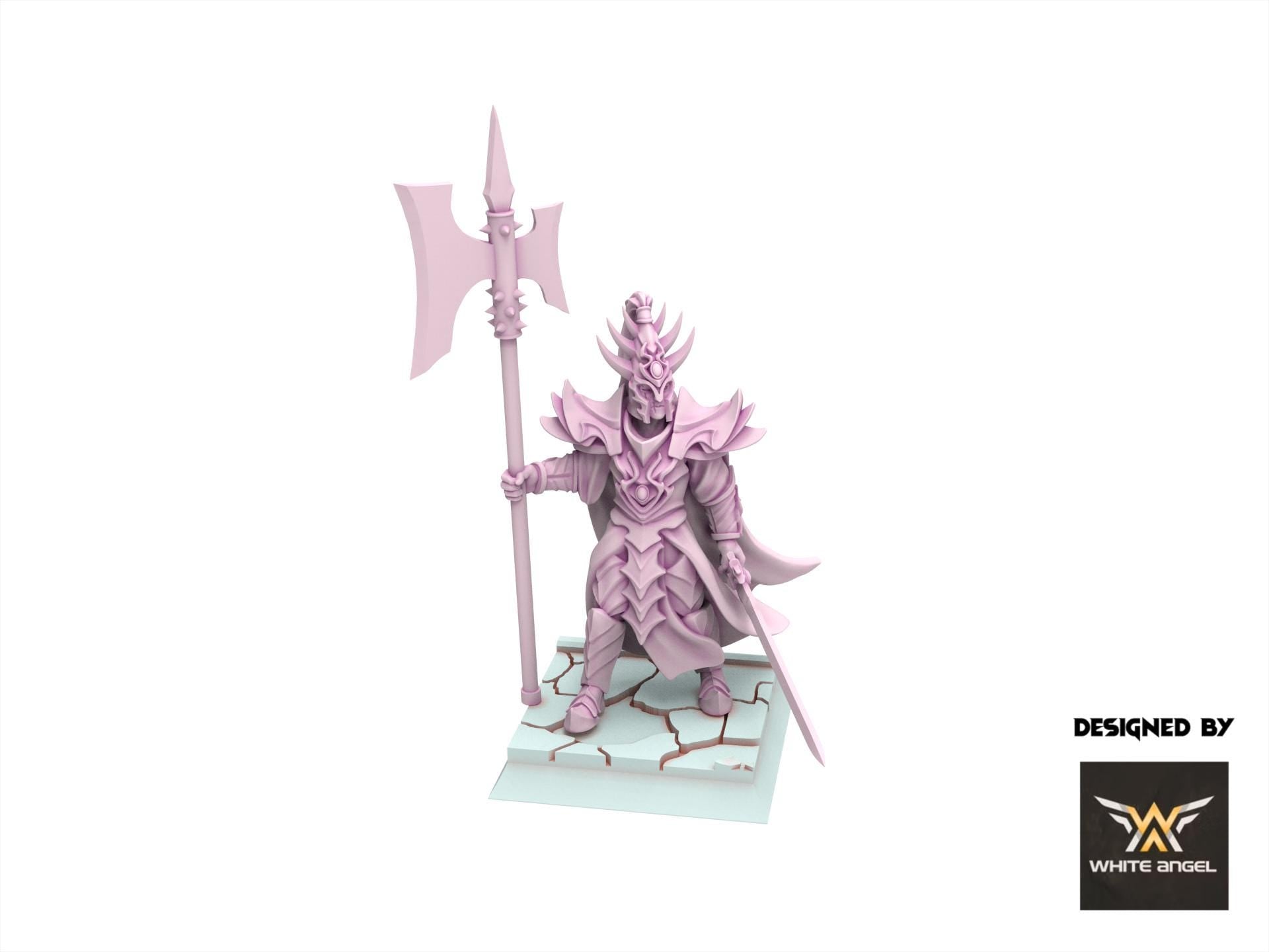 Dark Elves - Dark King, usable for 9th Age, Fantasy Battle, Oldhammer, King of war, 28mm 32mm