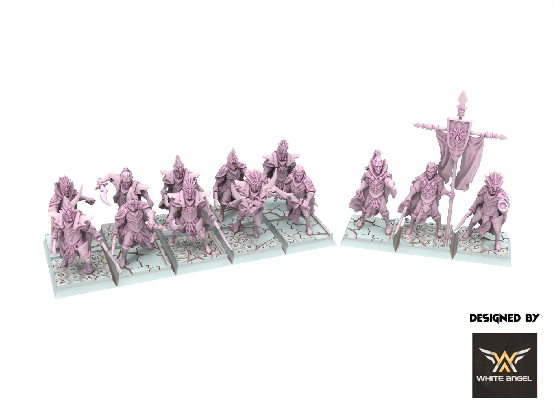 Dark Elves - Black Sea Corsairs, usable for 9th Age, Fantasy Battle, Oldhammer, King of war, 28mm 32mm