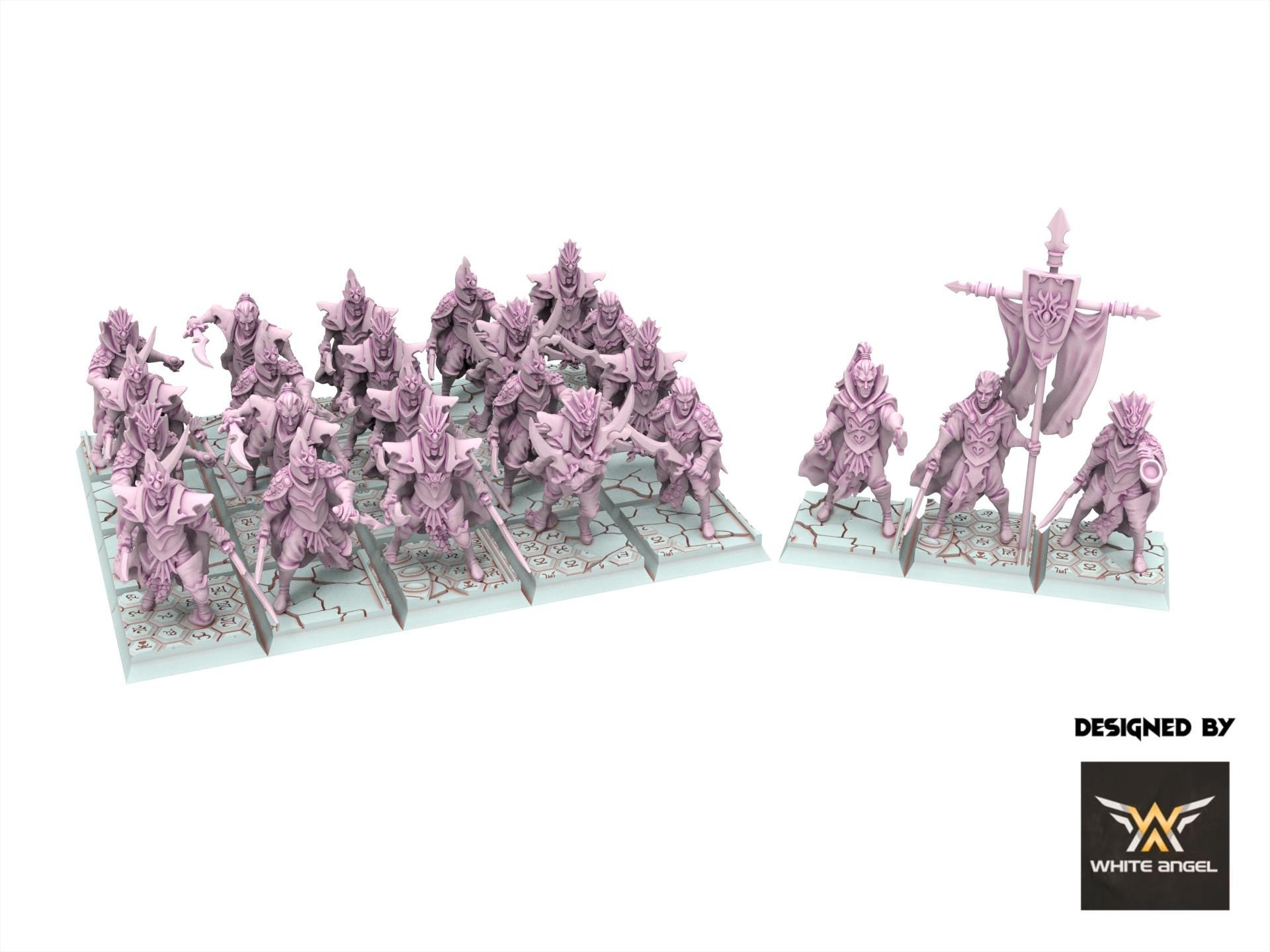 Dark Elves - Black Sea Corsairs, usable for 9th Age, Fantasy Battle, Oldhammer, King of war, 28mm 32mm