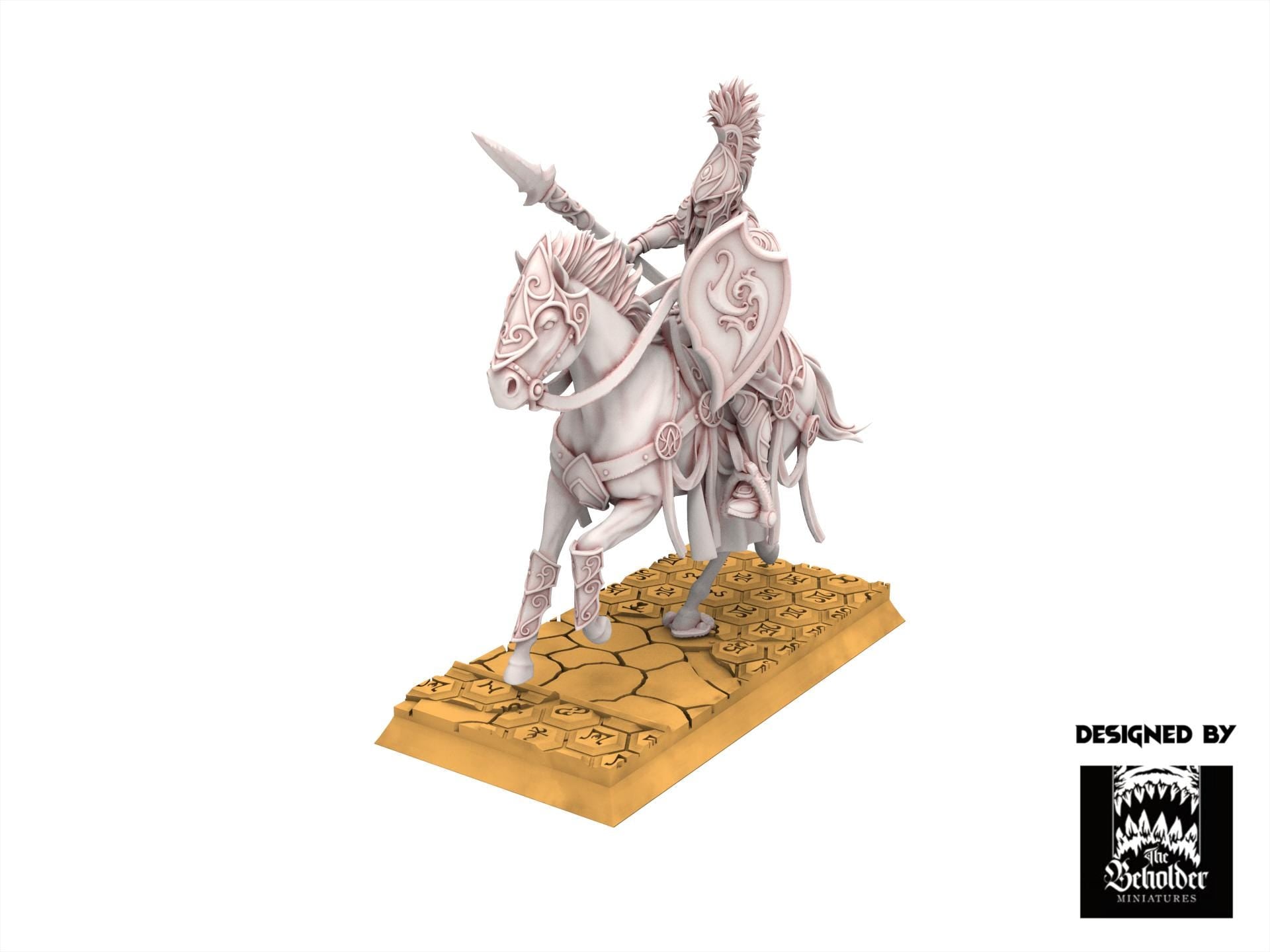 Hight Elves - Silvermoor - Light Cavalry, Fantasy elves, usable for 9th Age, Fantasy Battle, Oldhammer, King of war