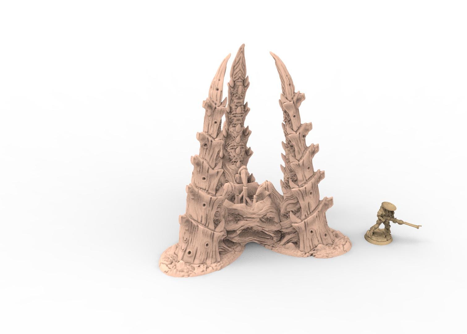 Fukai 71-80 Forest usable for tyranids, warmachine, infinity, scifi wargame...