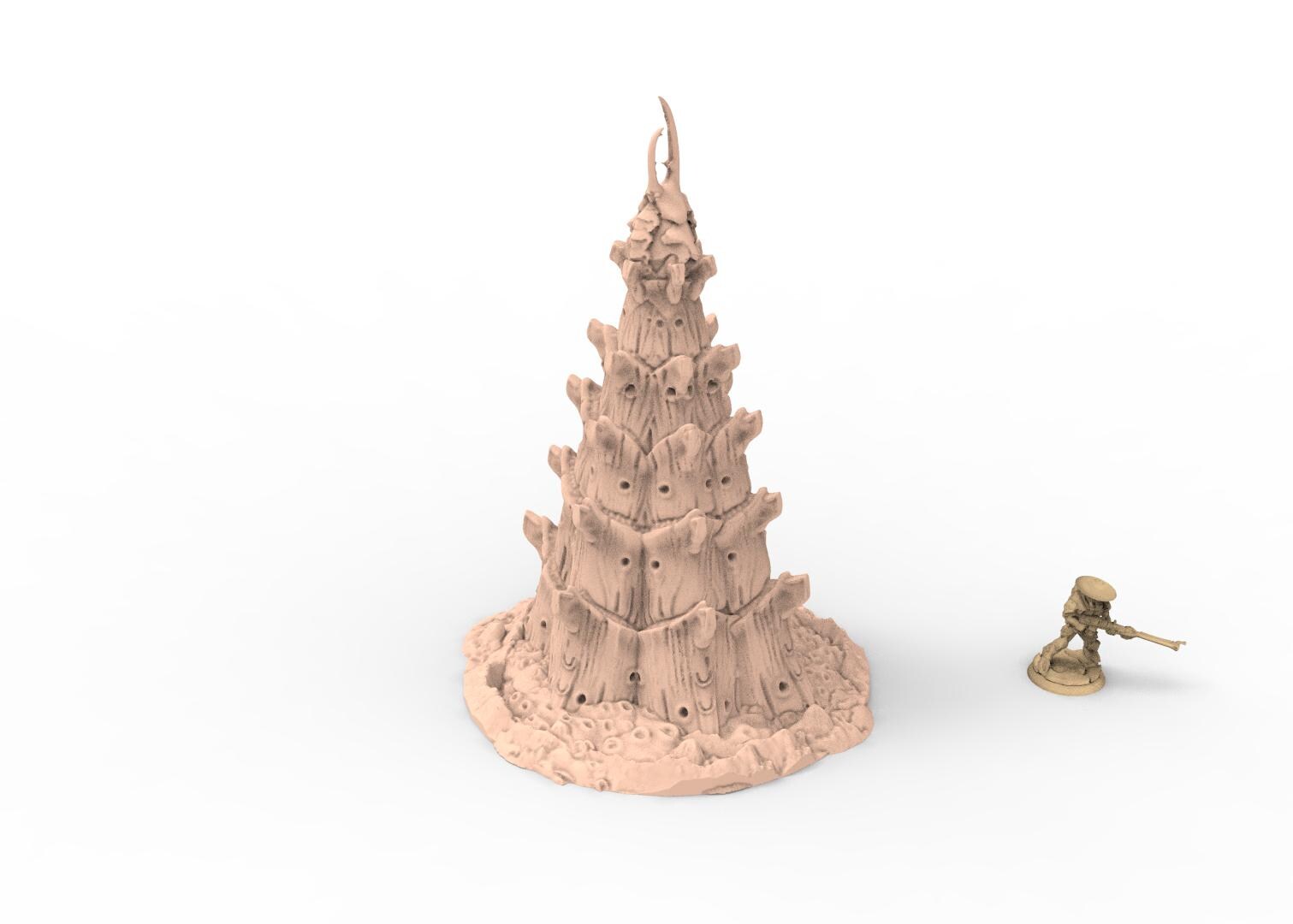 Fukai 71-80 Forest usable for tyranids, warmachine, infinity, scifi wargame...