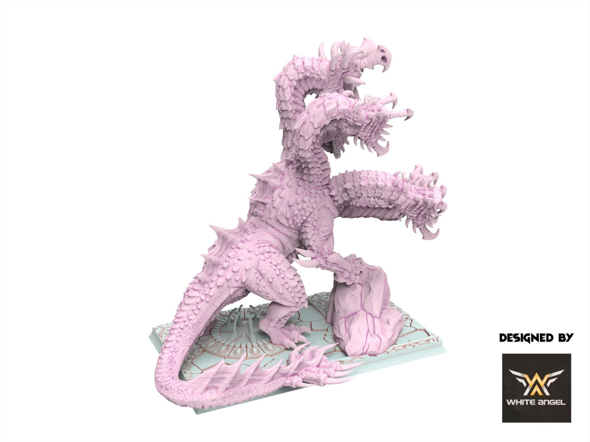 Dark Elves - Dark Sea Monster, usable for 9th Age, Fantasy Battle, Oldhammer, King of war, 28mm 32mm