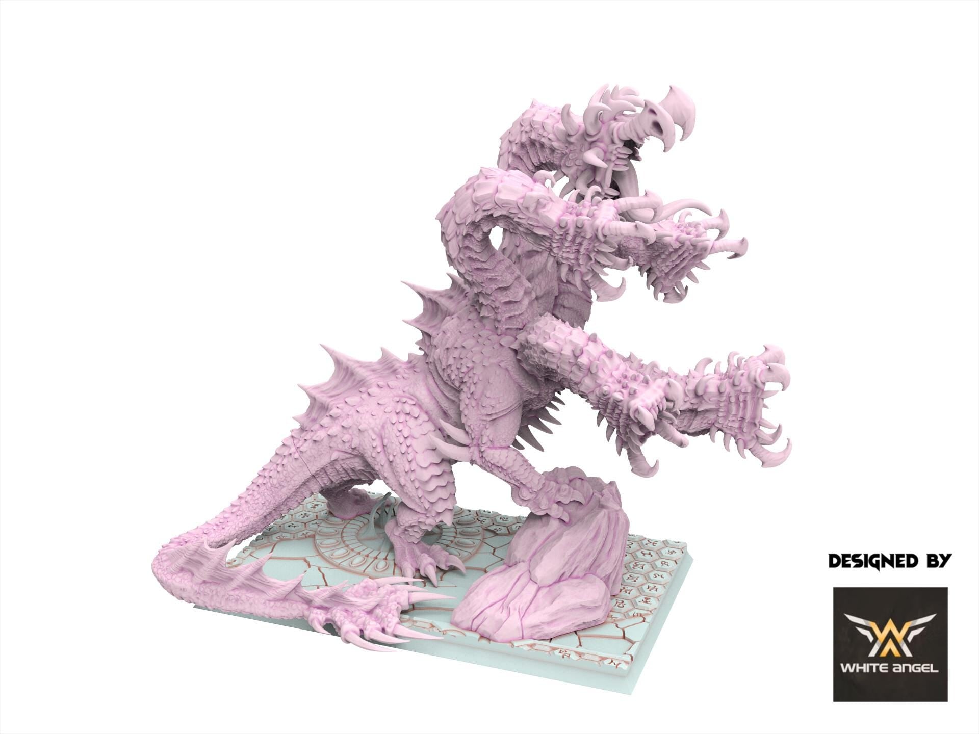 Dark Elves - Dark Sea Monster, usable for 9th Age, Fantasy Battle, Oldhammer, King of war, 28mm 32mm