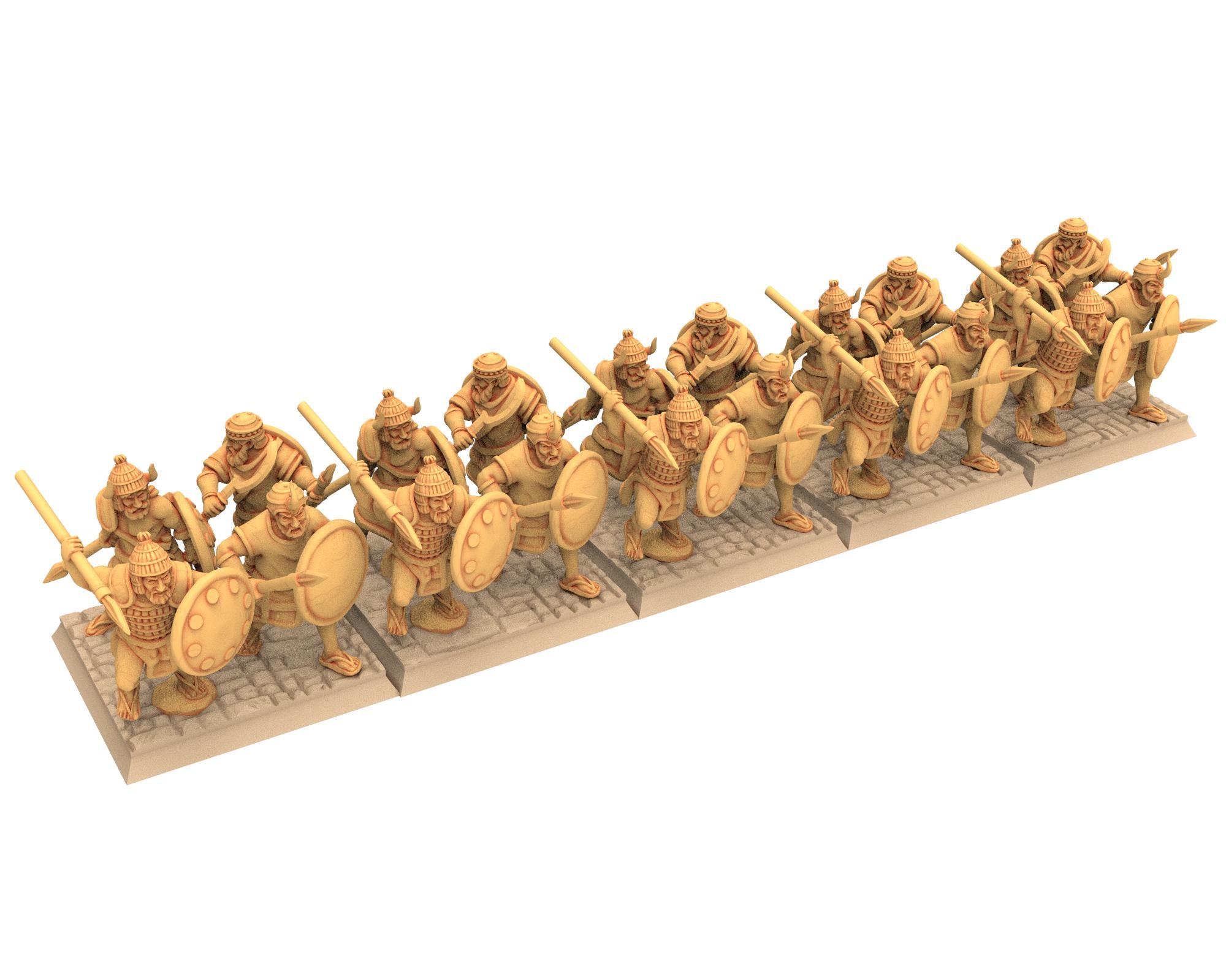 Biblical times - Sea people - Army Starter Bundle - 28mm/15mm - Historical Wargame, Hail Caesar, DBA, DBM, Saga... RedCopper