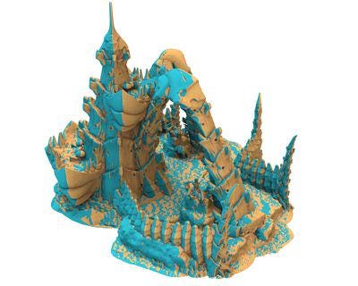 Fukai 51-60 Forest usable for tyranids, warmachine, infinity, scifi wargame...