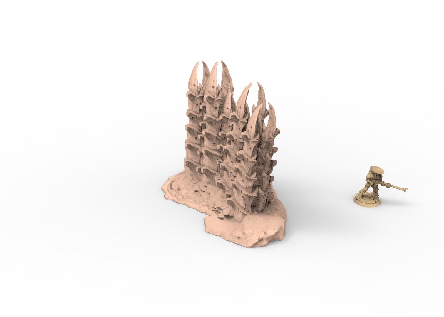 Fukai 71-80 Forest usable for tyranids, warmachine, infinity, scifi wargame...