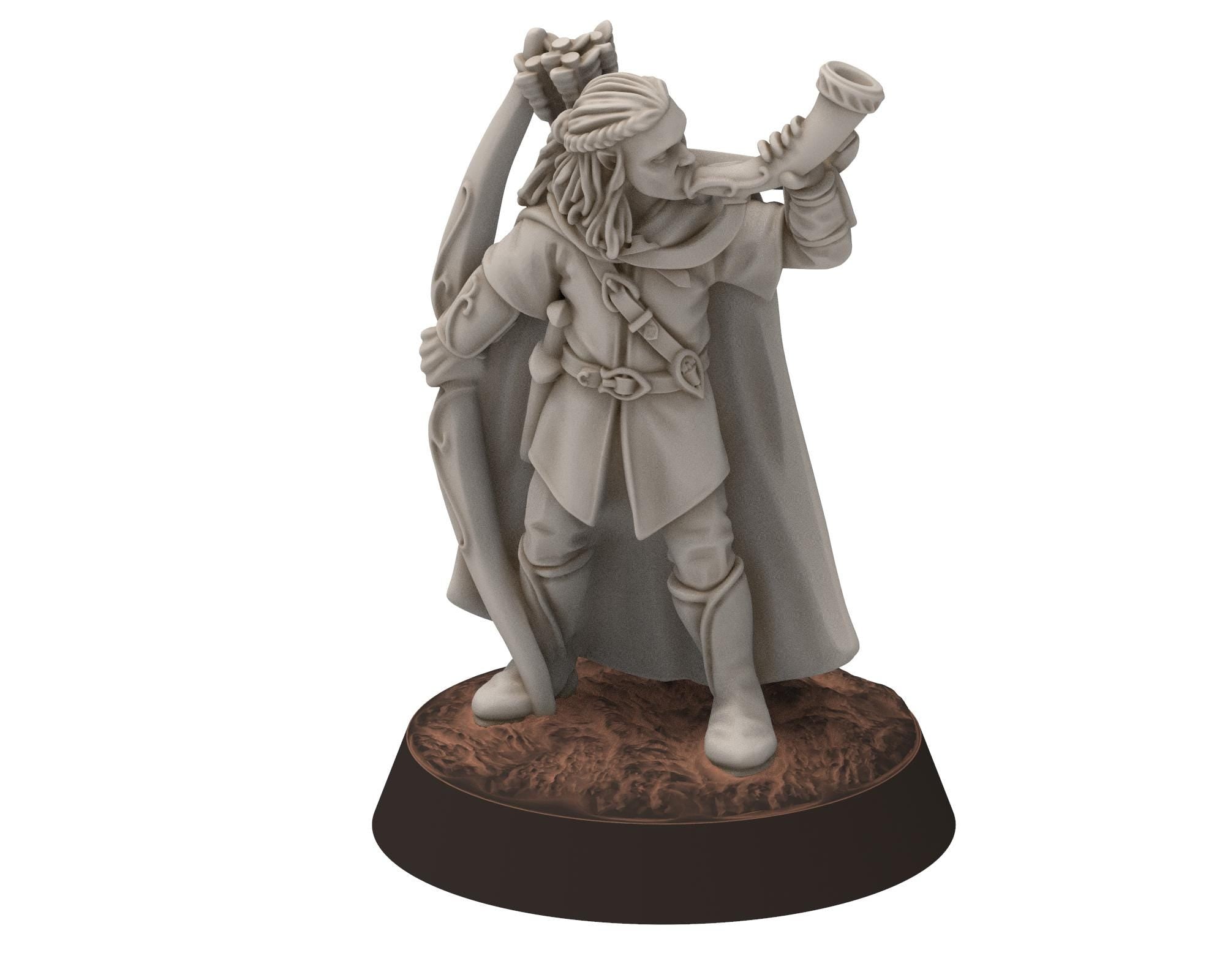 Darkwood - Elven Milita Bundle Army, Sylvan Eldar Kingdom, Middle rings miniatures for wargame D&D, LOTR, Medbury miniatures