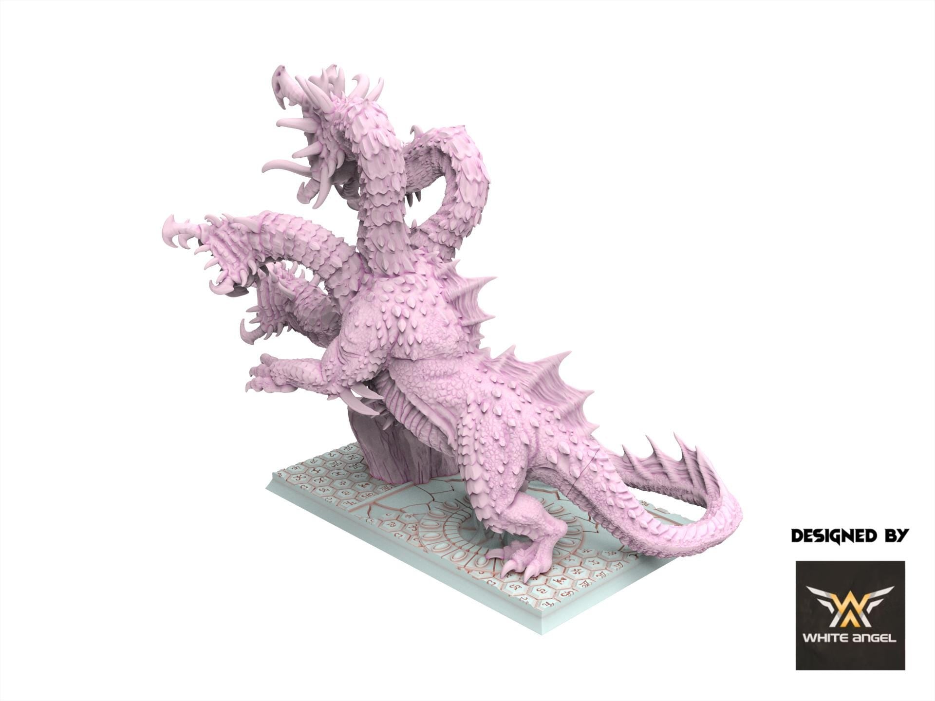 Dark Elves - Dark Sea Monster, usable for 9th Age, Fantasy Battle, Oldhammer, King of war, 28mm 32mm