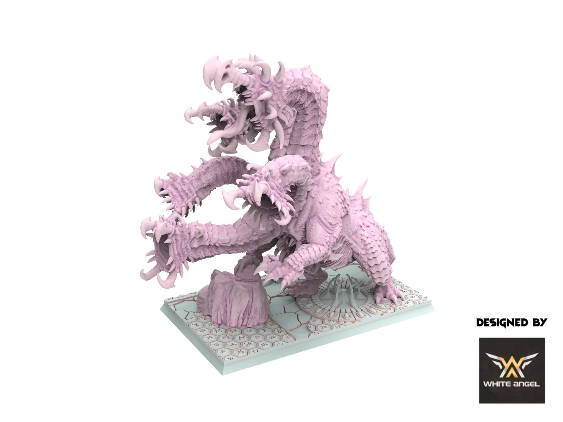 Dark Elves - Dark Sea Monster, usable for 9th Age, Fantasy Battle, Oldhammer, King of war, 28mm 32mm