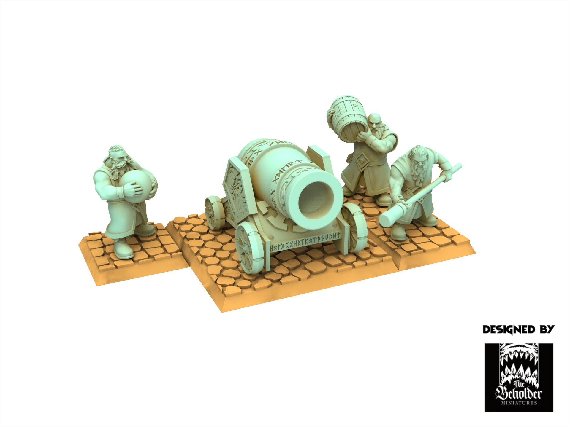 Dwarves - Thunder Cannon, Dwarven Kingdoms, Keeper of the Deep Mountains