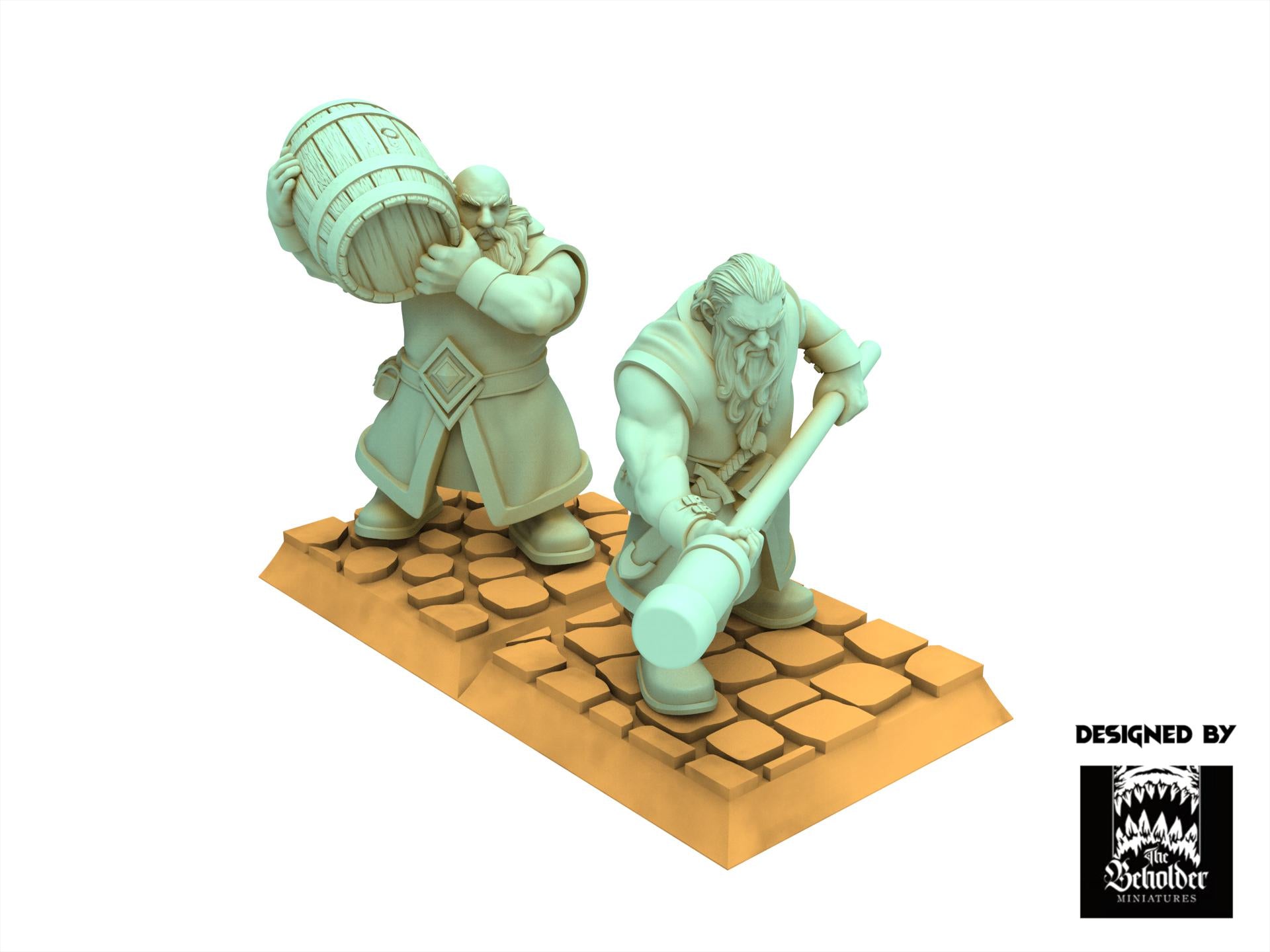 Dwarves - Thunder Cannon, Dwarven Kingdoms, Keeper of the Deep Mountains