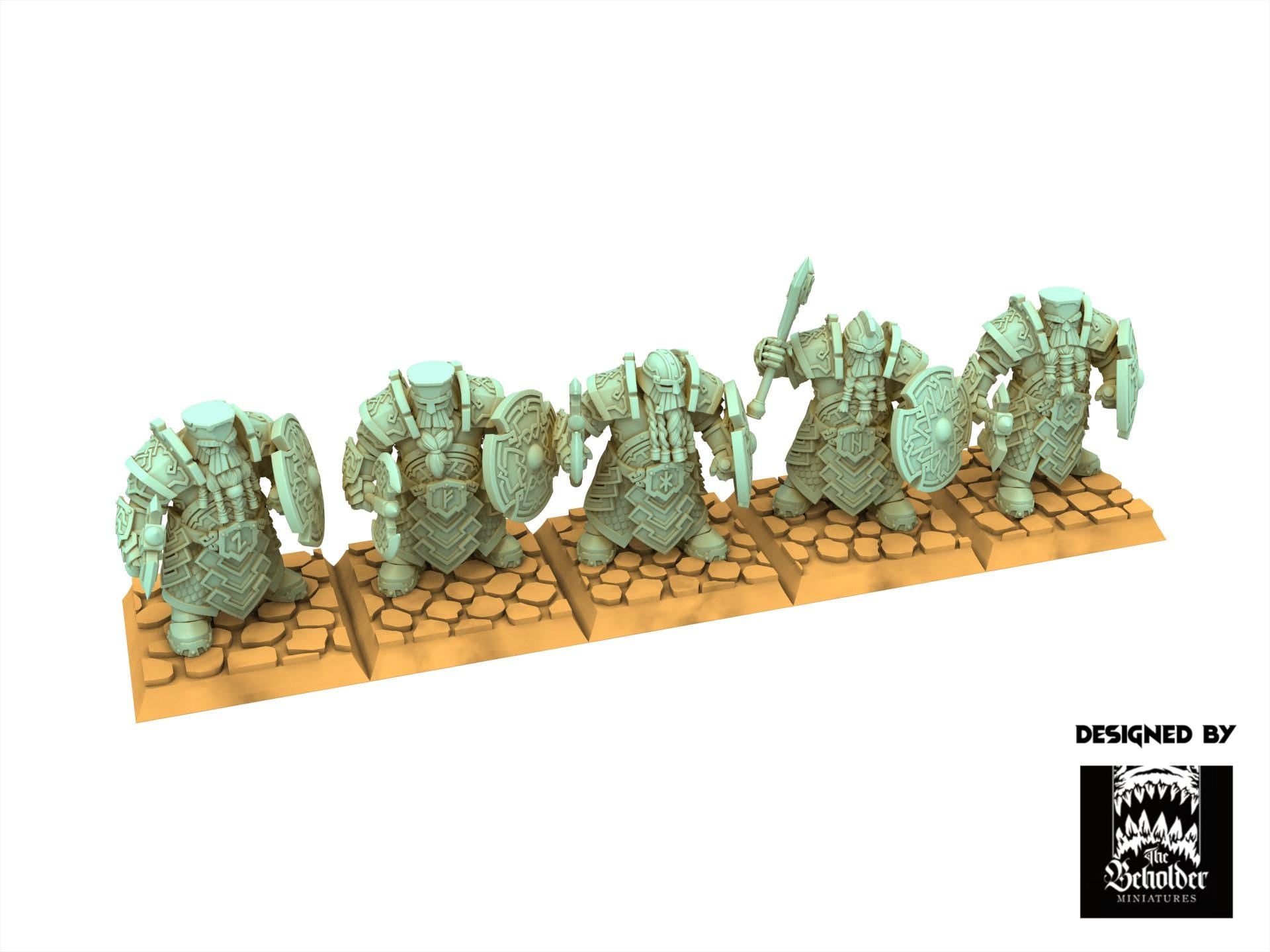 Dwarves - Ironheads Warriors, Dwarven Kingdoms, Keeper of the Deep Mountains