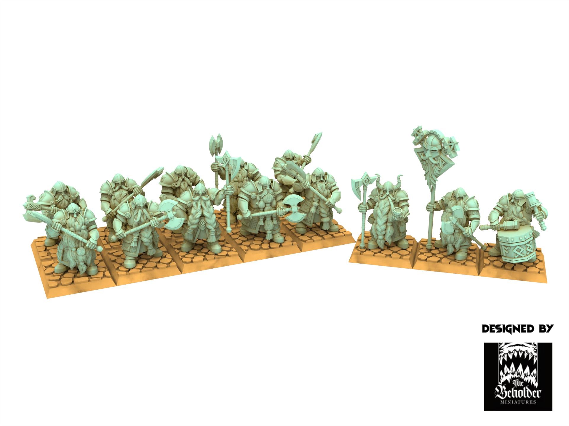 Dwarves - Legion of the Ancient Warriors, Dwarven Kingdoms, Keeper of the Deep Mountains