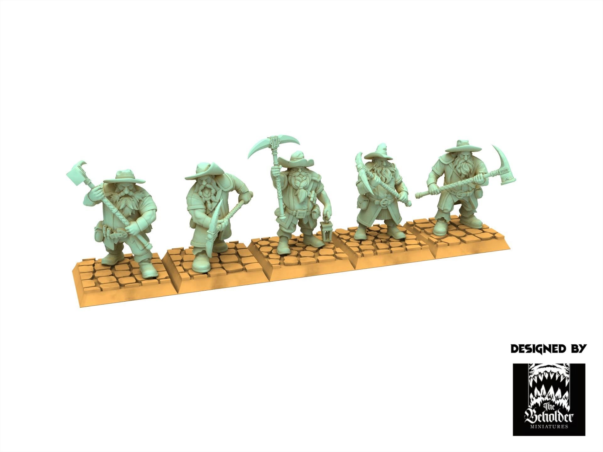 Dwarves - Miners, Dwarven Kingdoms, Keeper of the Deep Mountains