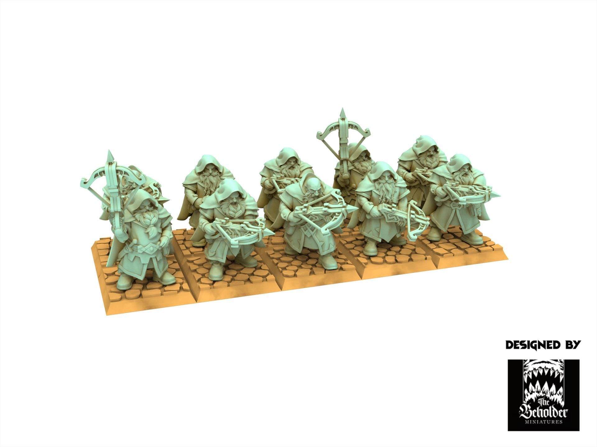 Dwarves - Sharpshooters with Crossbow, Dwarven Kingdoms, Keeper of the Deep Mountains