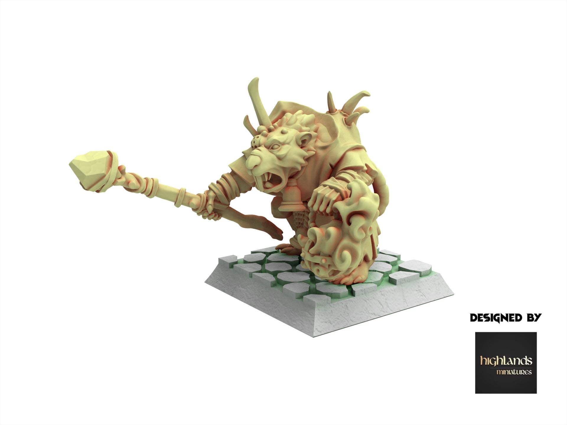 Rattigan - Vermin Pastor, giant rat of the dirty deep, highland, plague spreader