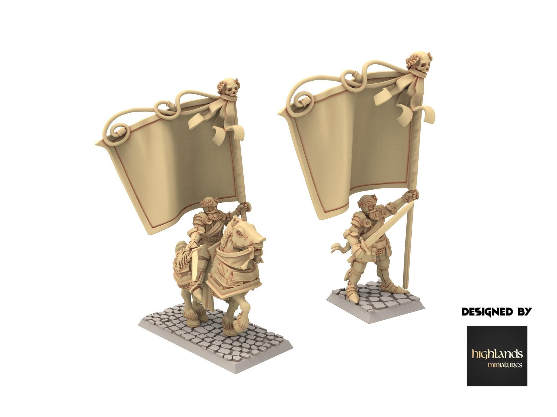 Imperial Fantasy - General on Foot & on Horse