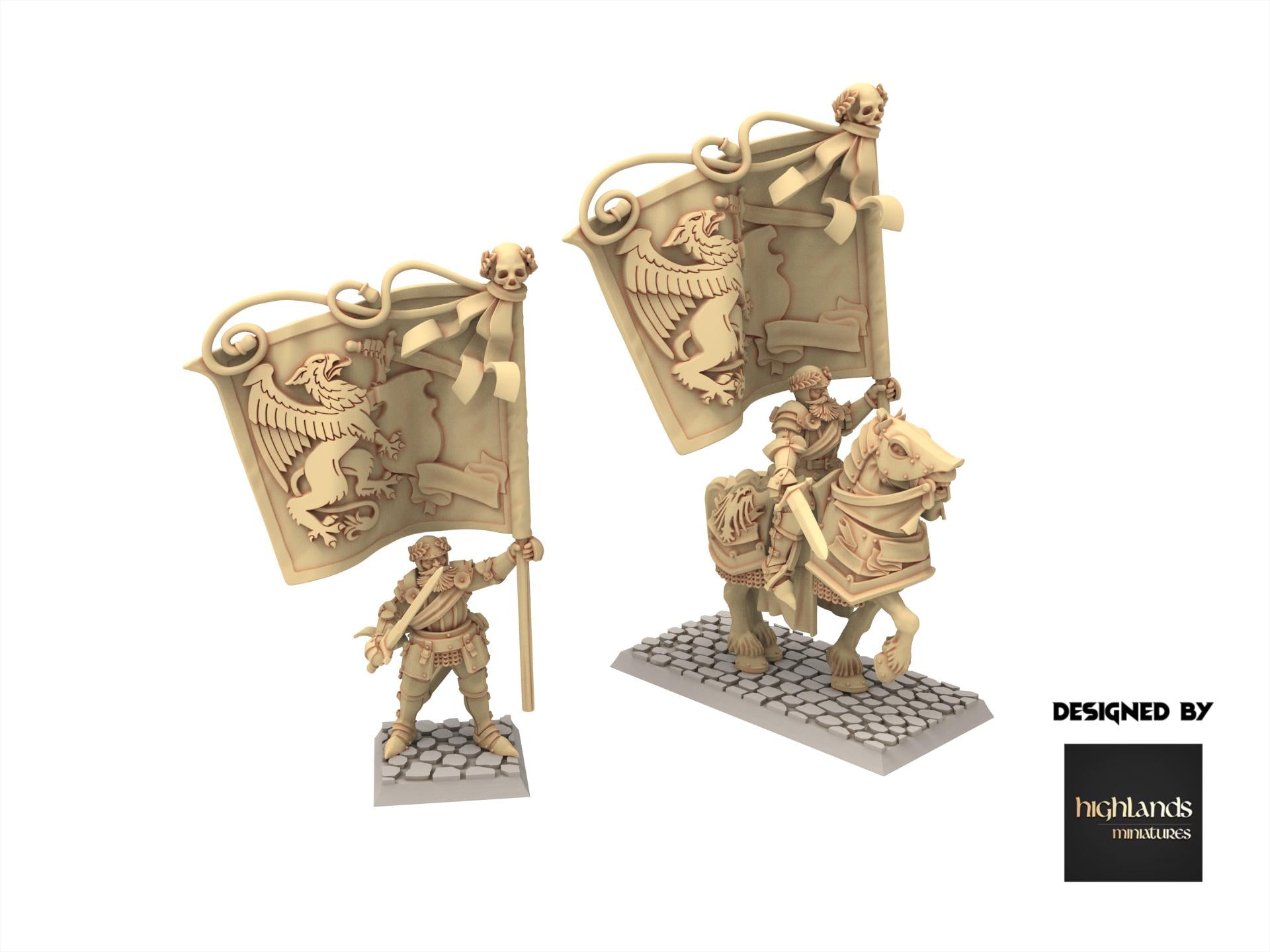 Imperial Fantasy - General on Foot & on Horse