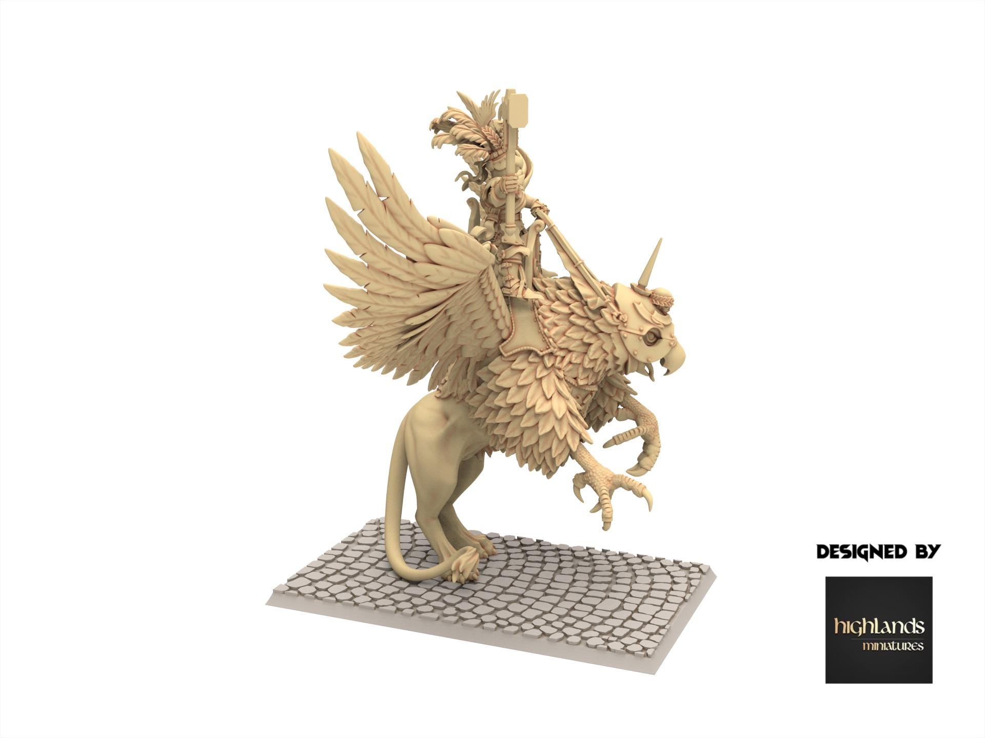 Imperial Fantasy - Emperor on Griffon