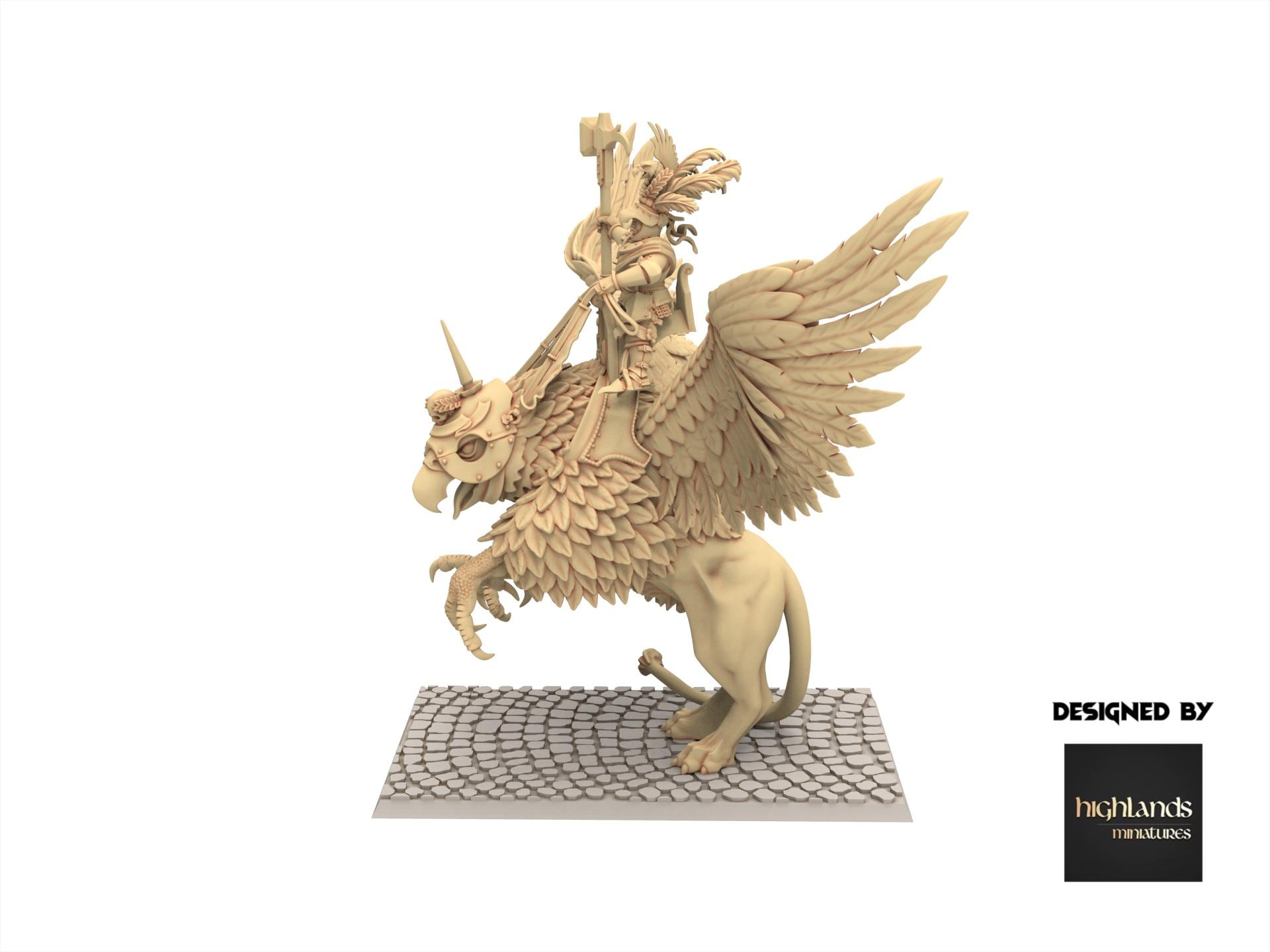 Imperial Fantasy - Emperor on Griffon