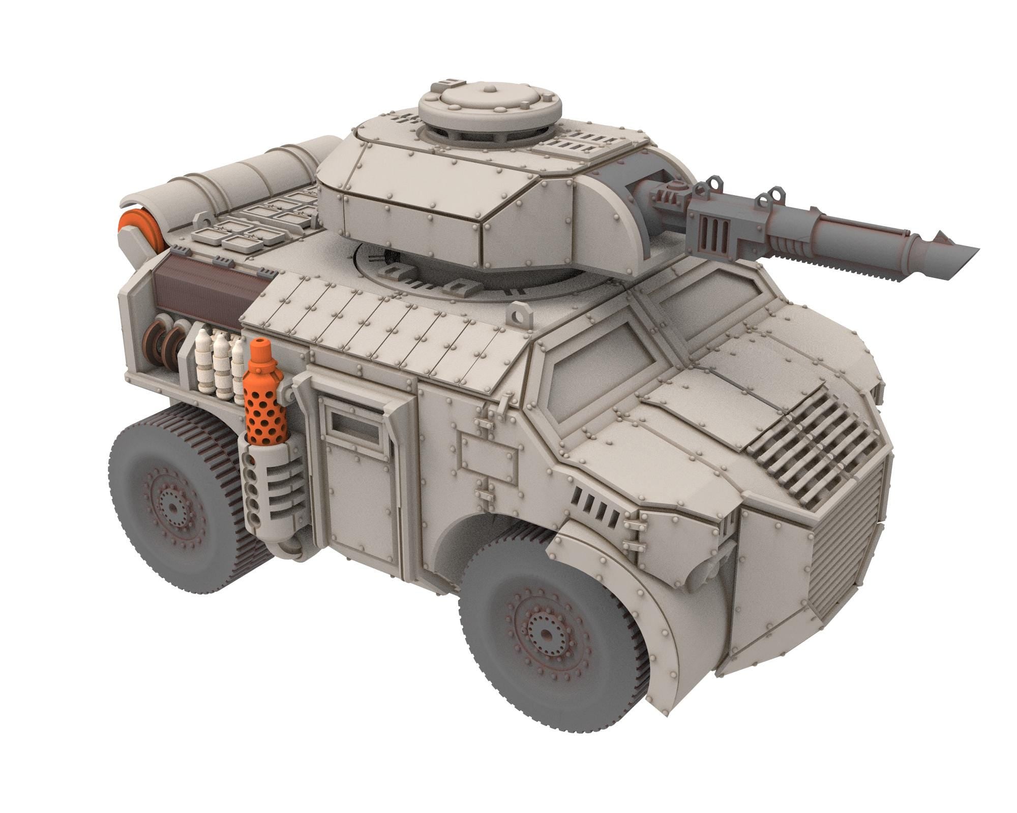 Military - Bufalo Versatile FIV - A Relic of Damocles' Conquest, imperial, post-apocalyptic empire, usable for tabletop wargame