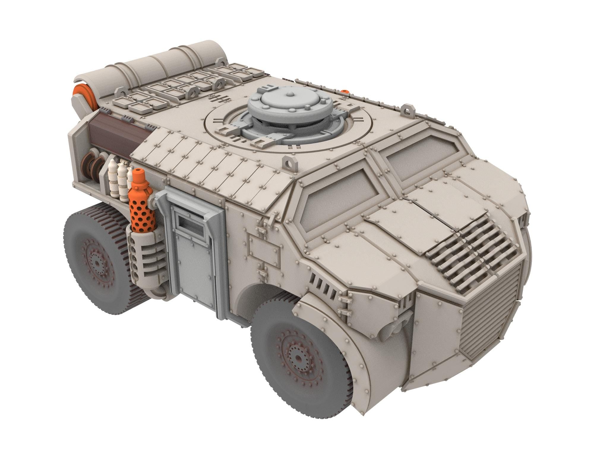 Military - Bufalo Versatile FIV - A Relic of Damocles' Conquest, imperial, post-apocalyptic empire, usable for tabletop wargame