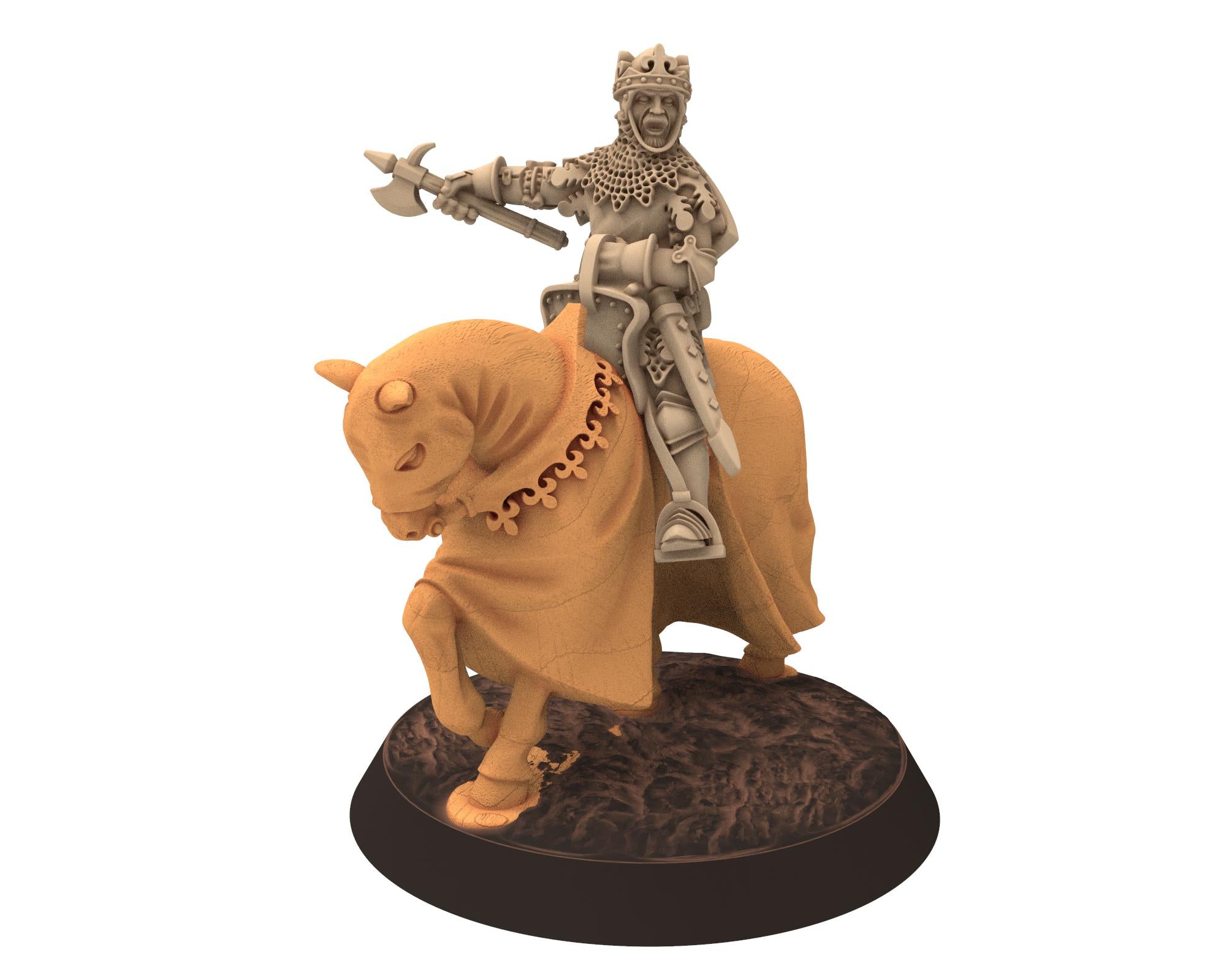 Medieval - France - Jean II "Le Bon" – The Chivalrous King of France of the 14th Medieval, 28mm Historical Wargame... Medbury miniatures