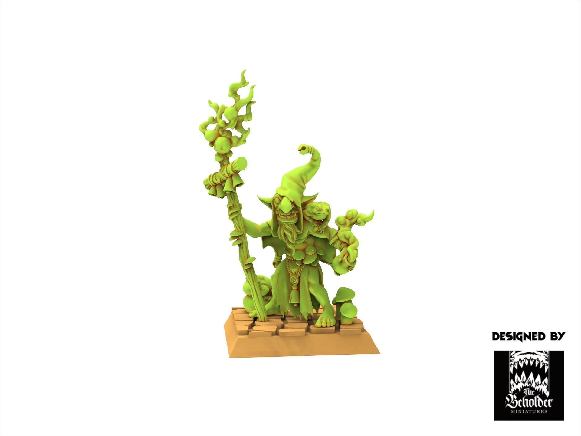 Orc & Goblin - Mushroom Eaters - The Black horde, utilisables pour Oldhammer, king of wars, 9th age
