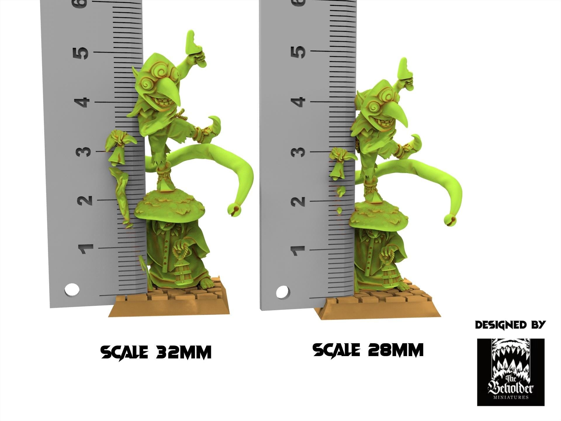 Orc & Goblin - Mushroom Eaters - The Black horde, utilisables pour Oldhammer, king of wars, 9th age