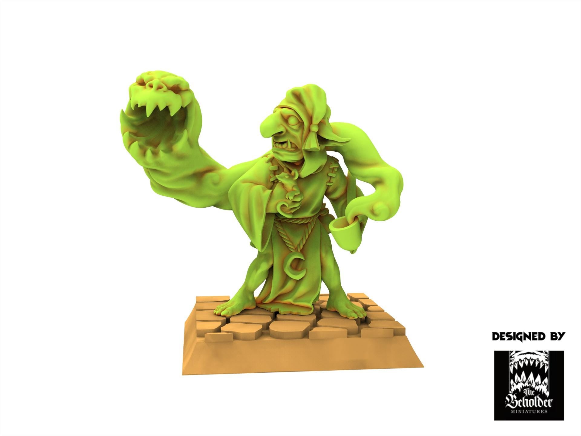 Orc & Goblin - Mushroom Eaters - The Black horde, utilisables pour Oldhammer, king of wars, 9th age