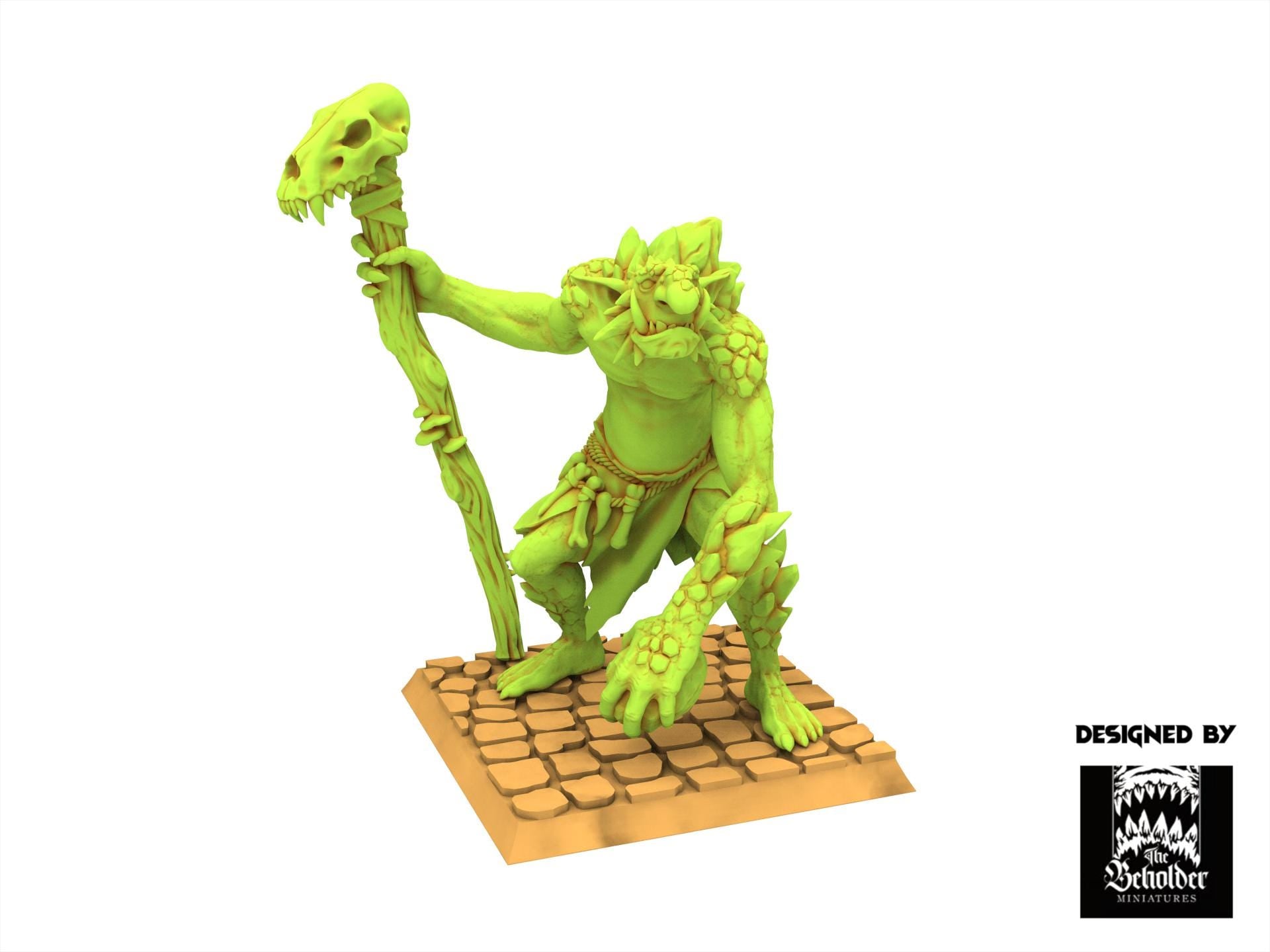 Orc & Goblin - Rock Trolls, The Black Horde, utilisables pour Oldhammer, king of wars, 9th age