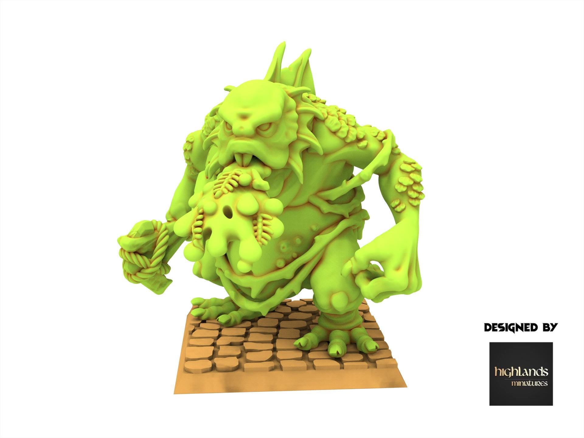 Orc & Goblin - Swamp Trolls, utilisables pour Oldhammer, king of wars, 9th age