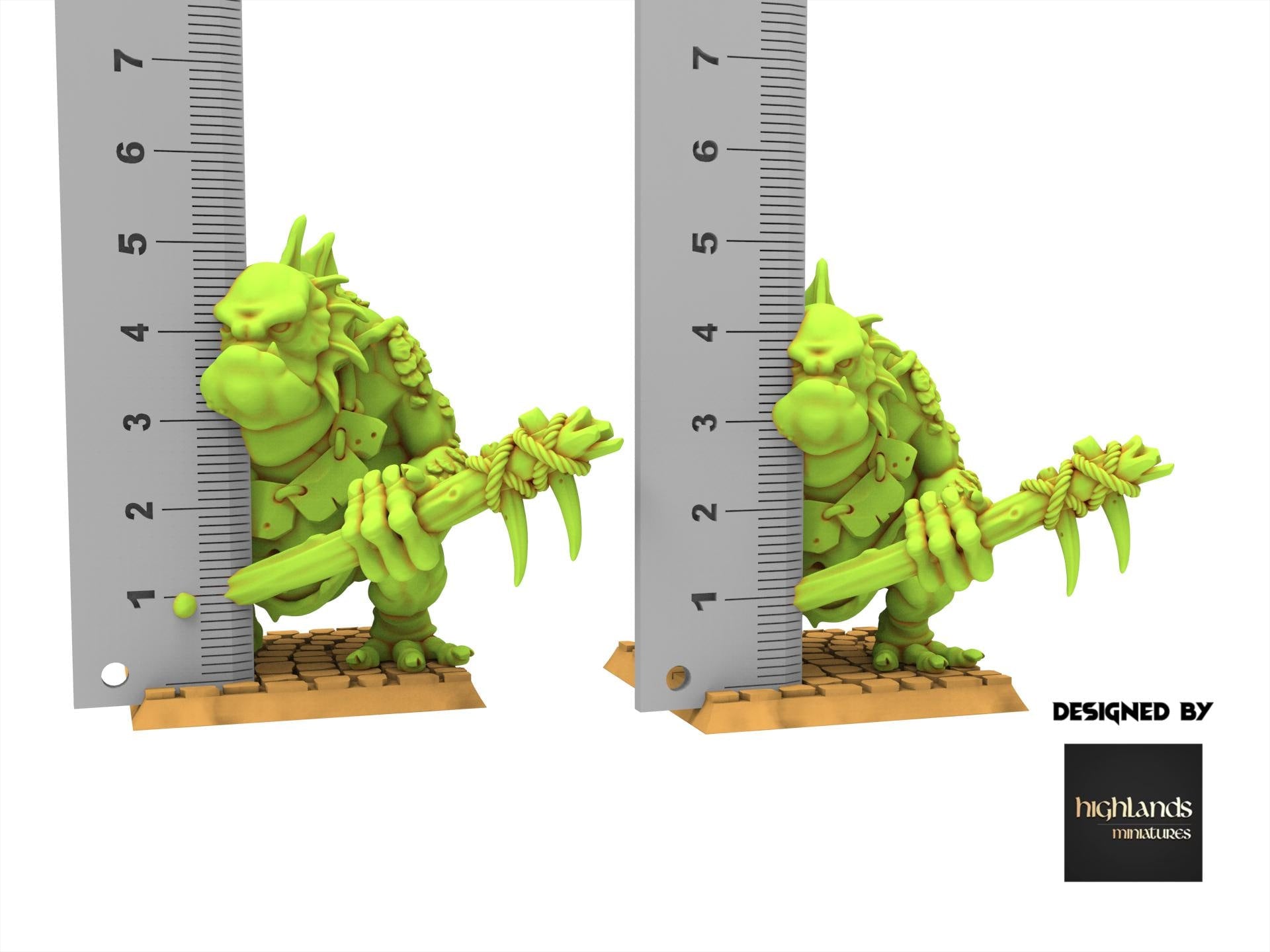 Orc & Goblin - Swamp Trolls, utilisables pour Oldhammer, king of wars, 9th age