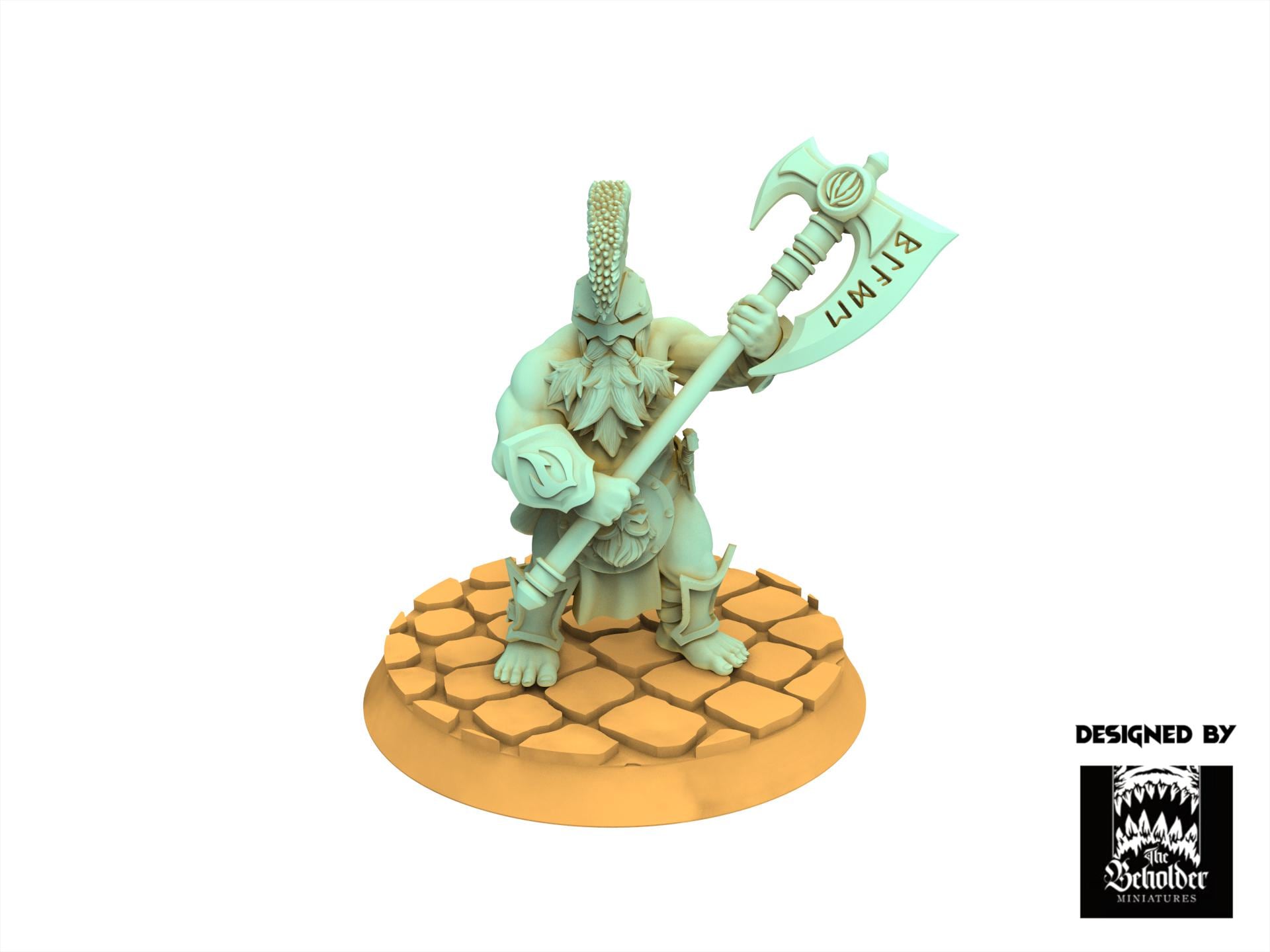 Dwarves - Cleavers of Molten Core, Dwarven Kingdoms, Keeper of the Deep Mountains