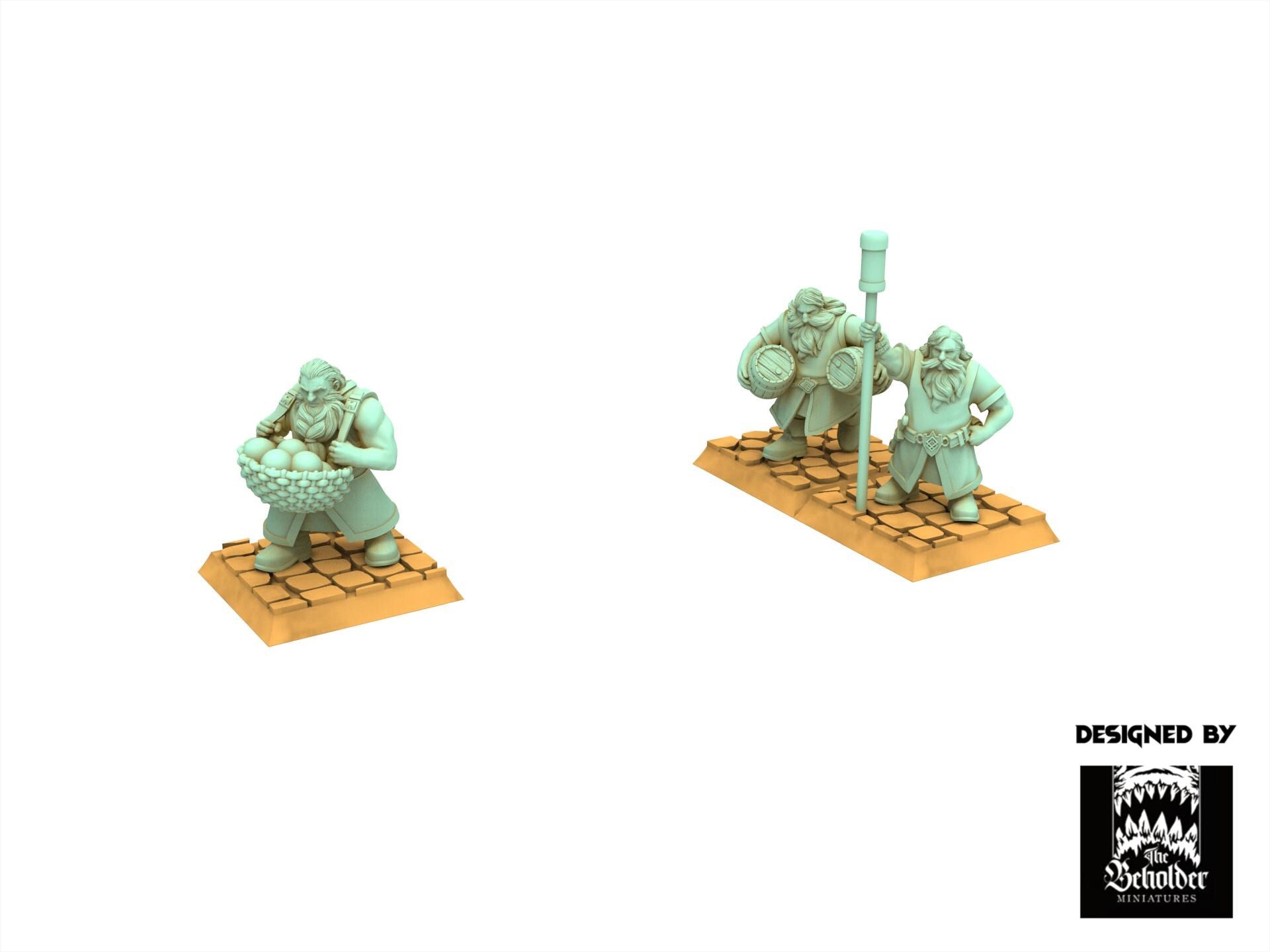 Dwarves - Volcano Battery, Dwarven Kingdoms, Keeper of the Deep Mountains