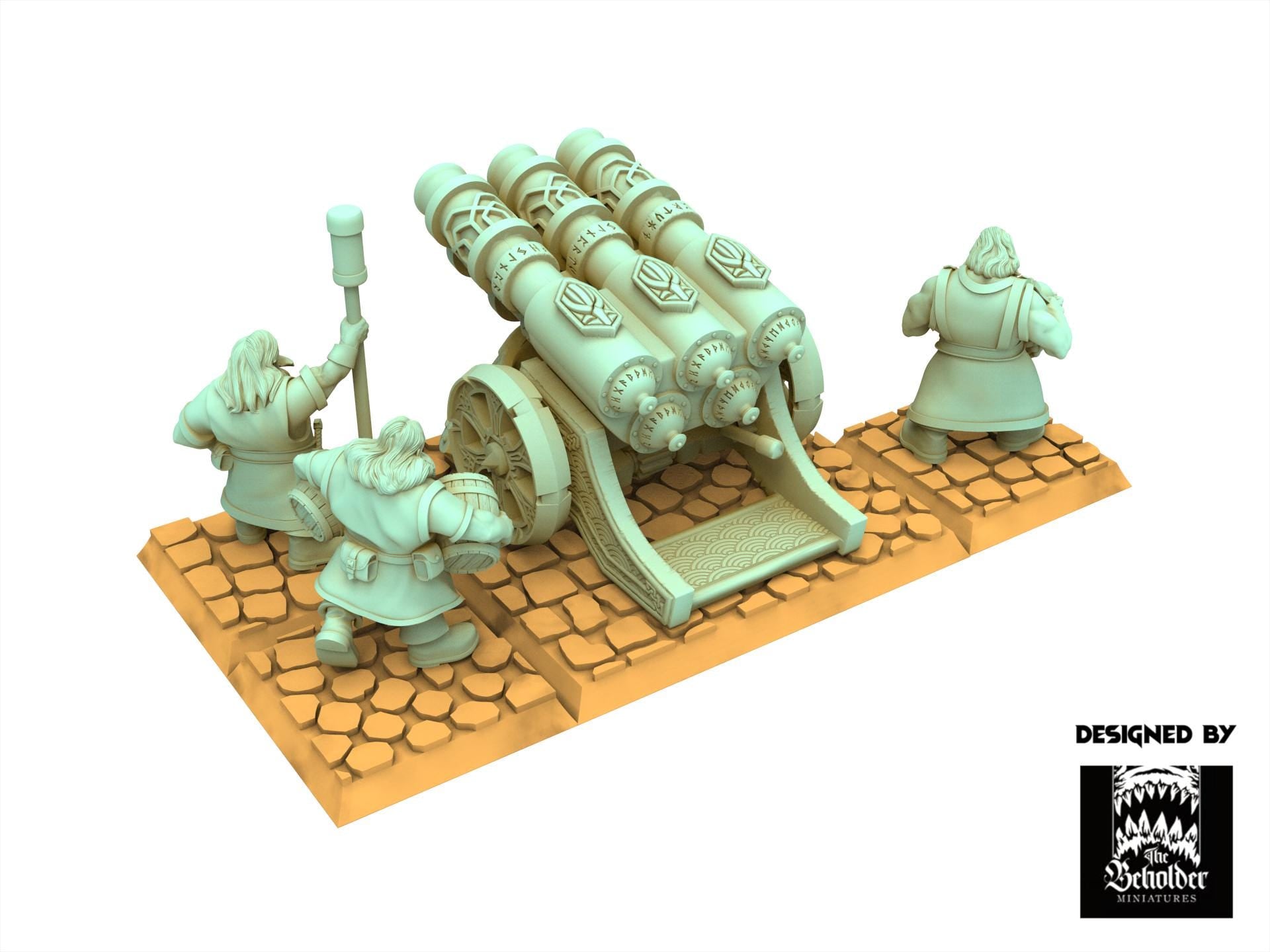 Dwarves - Volcano Battery, Dwarven Kingdoms, Keeper of the Deep Mountains