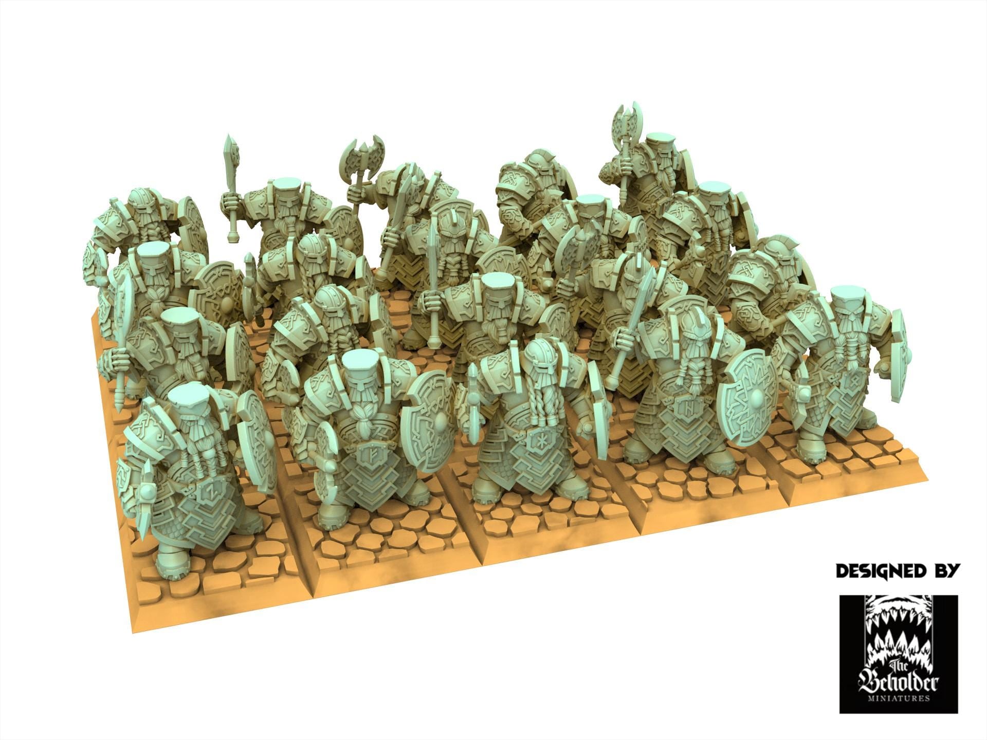 Dwarves - Ironheads Warriors, Dwarven Kingdoms, Keeper of the Deep Mountains