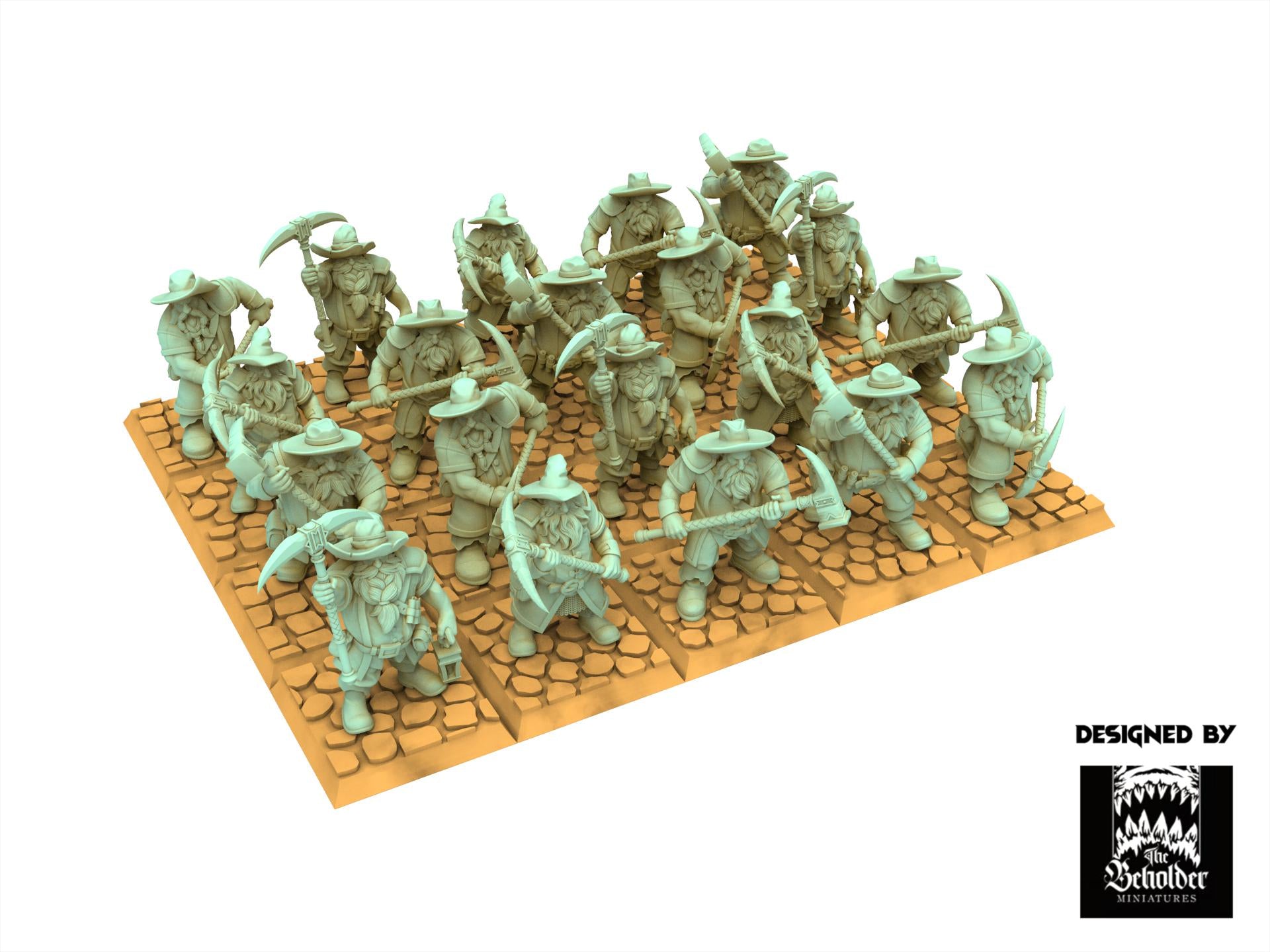 Dwarves - Miners, Dwarven Kingdoms, Keeper of the Deep Mountains