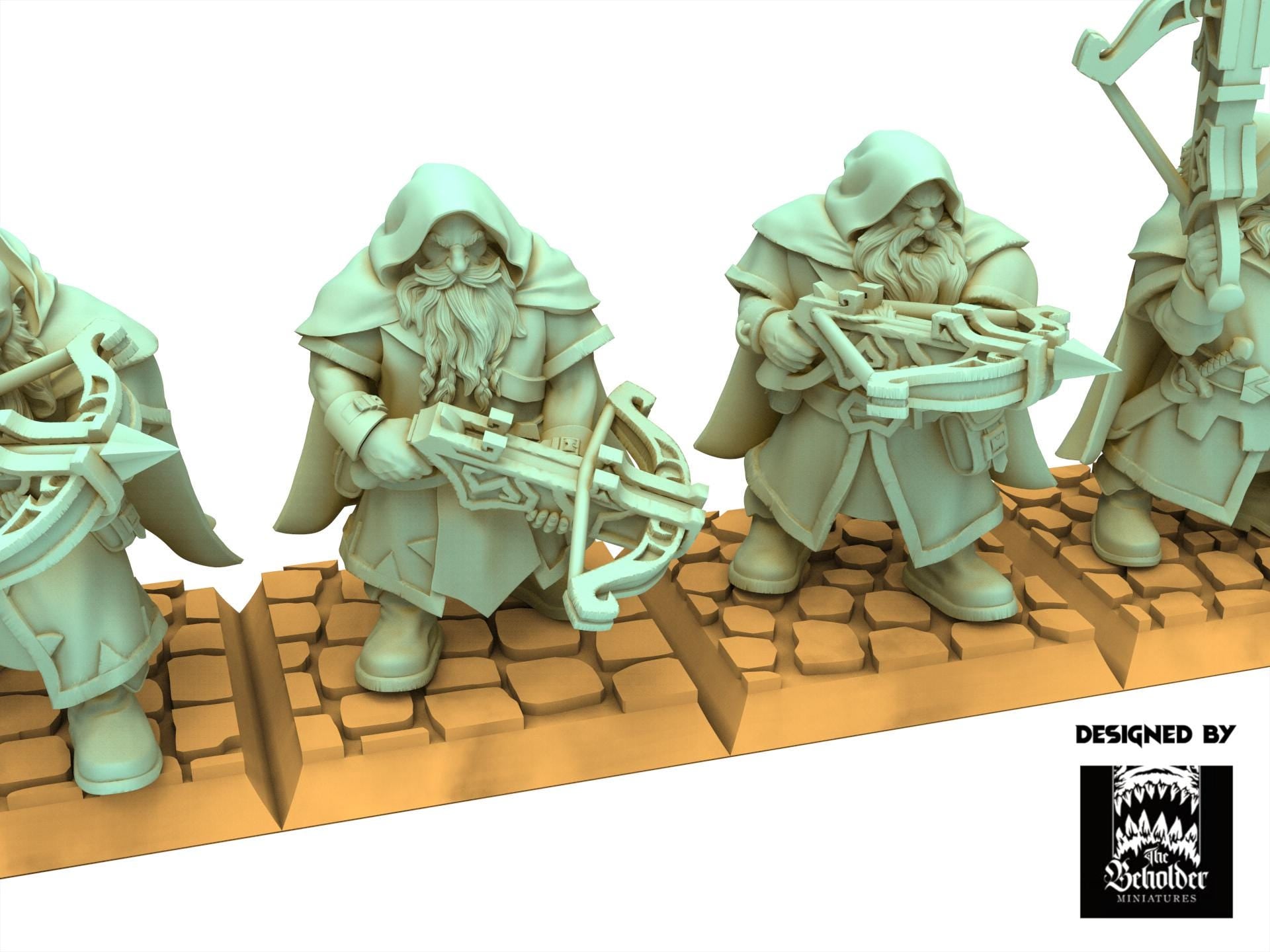 Dwarves - Sharpshooters with Crossbow, Dwarven Kingdoms, Keeper of the Deep Mountains