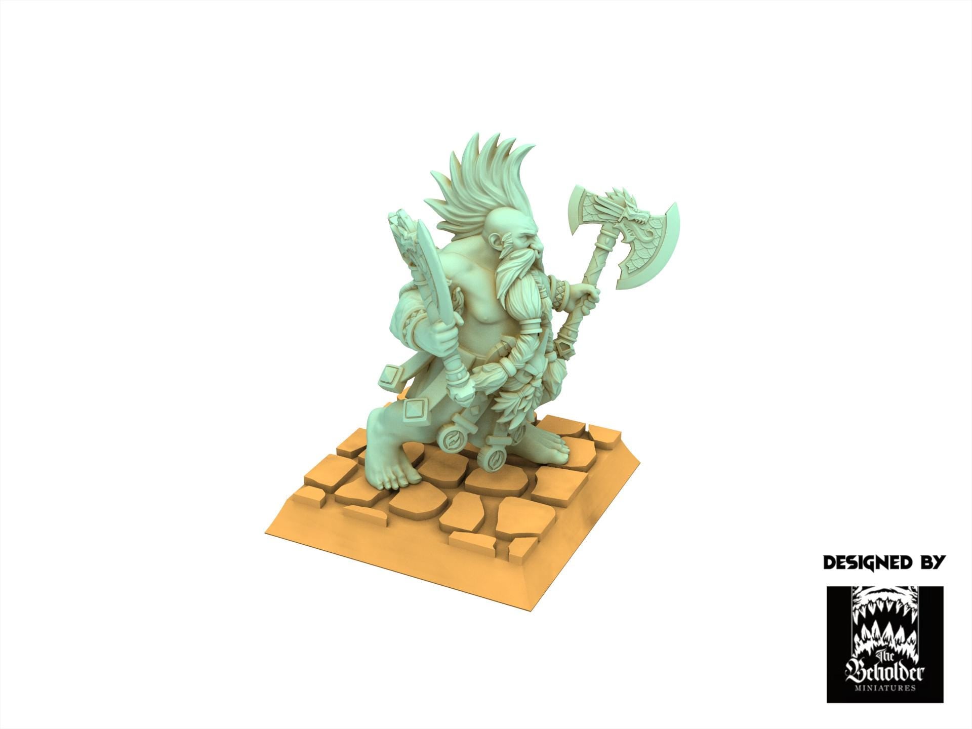 Dwarves - Tharin Fyrebeard, Dwarven Kingdoms, Keeper of the Deep Mountains