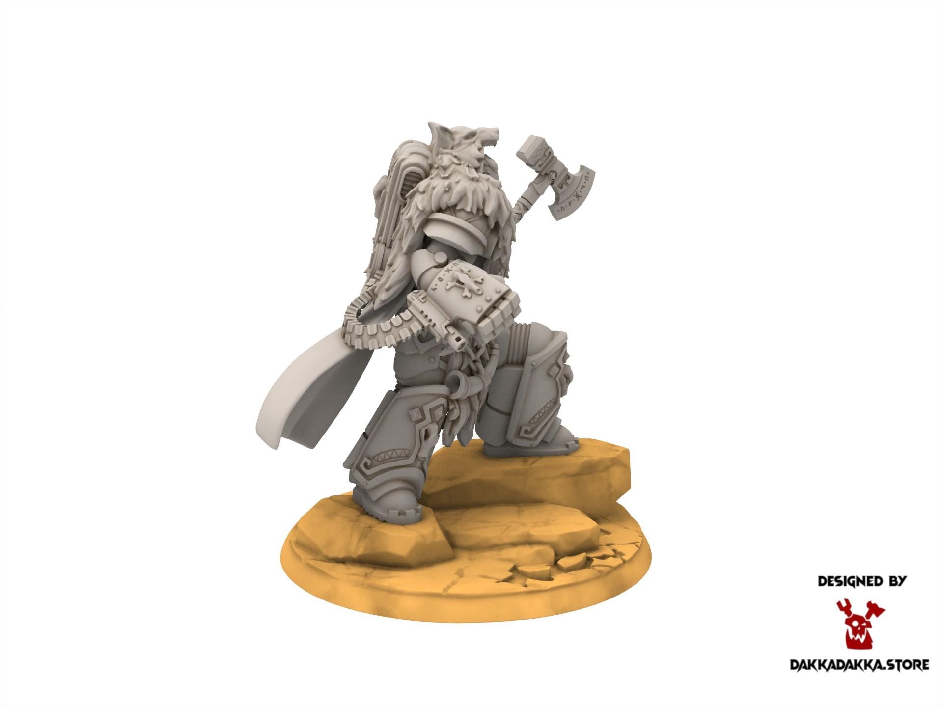 Legio Prima - Asver The Storm Father, mechanized infantry, post apocalyptic empire, usable for tabletop wargame.