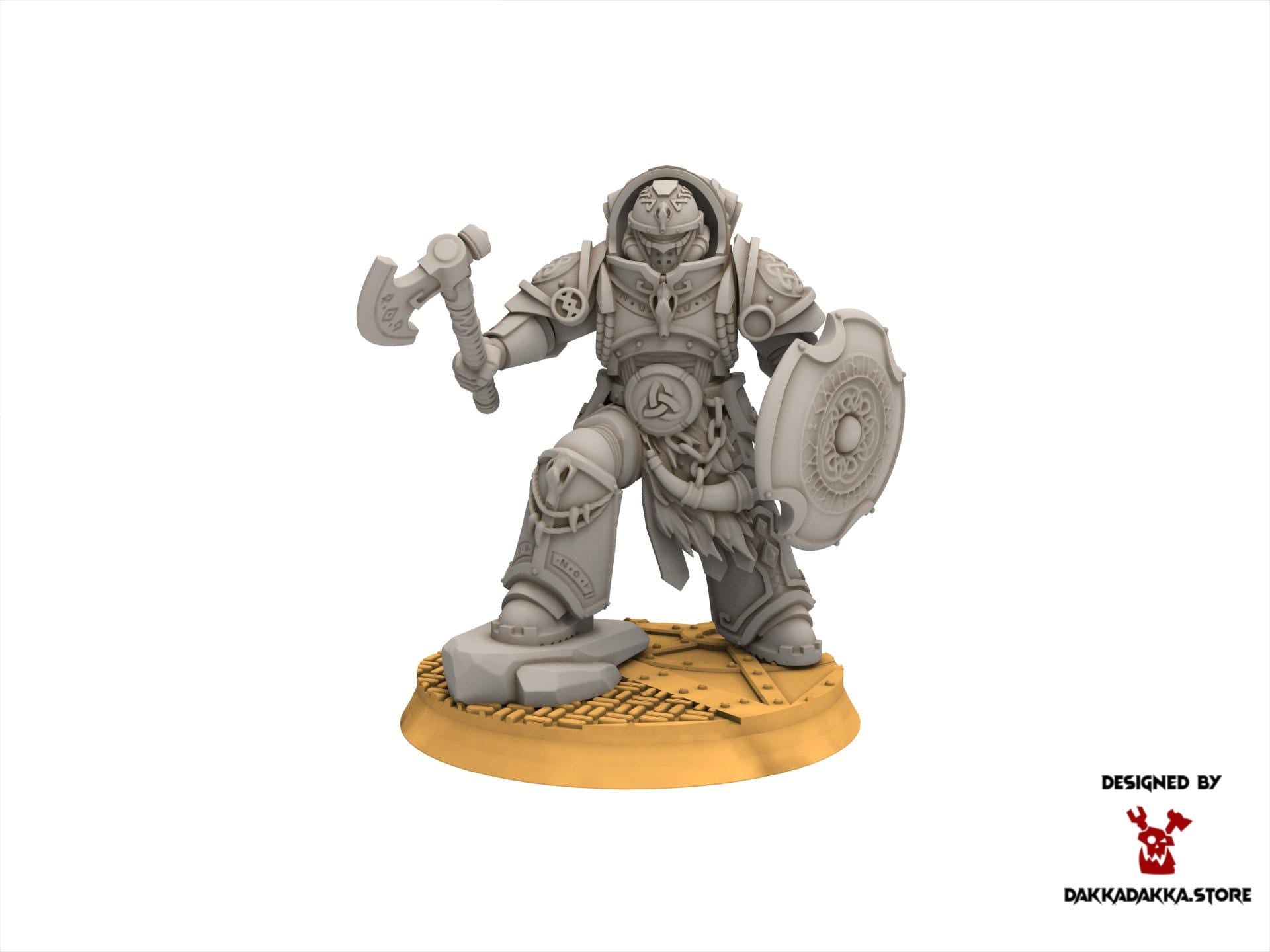 Legio Prima - Icebreaker Warrior, mechanized infantry, post apocalyptic empire, usable for tabletop wargame.