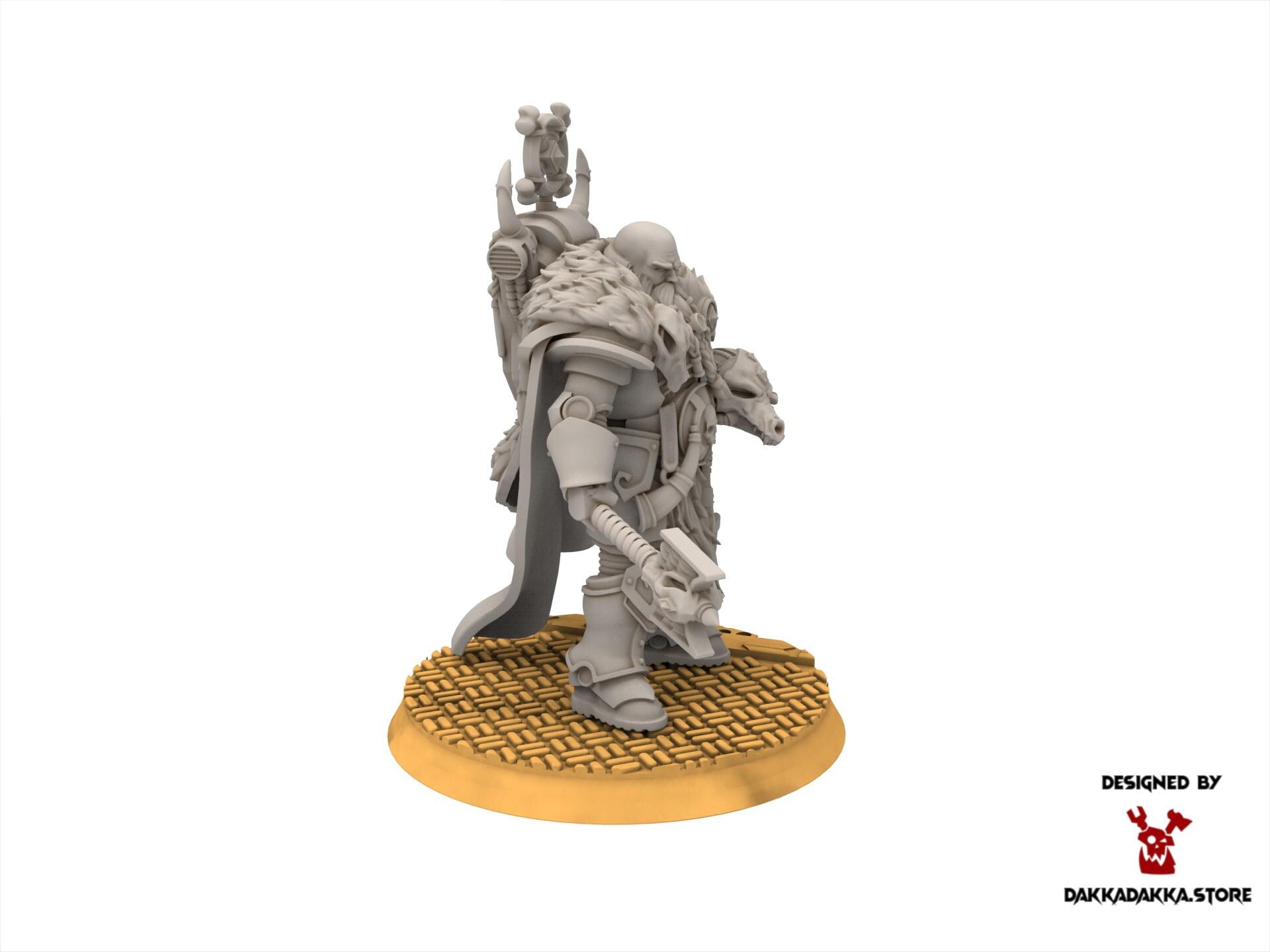 Legio Prima - Ulfrik Thunder voice, mechanized infantry, post apocalyptic empire, usable for tabletop wargame.