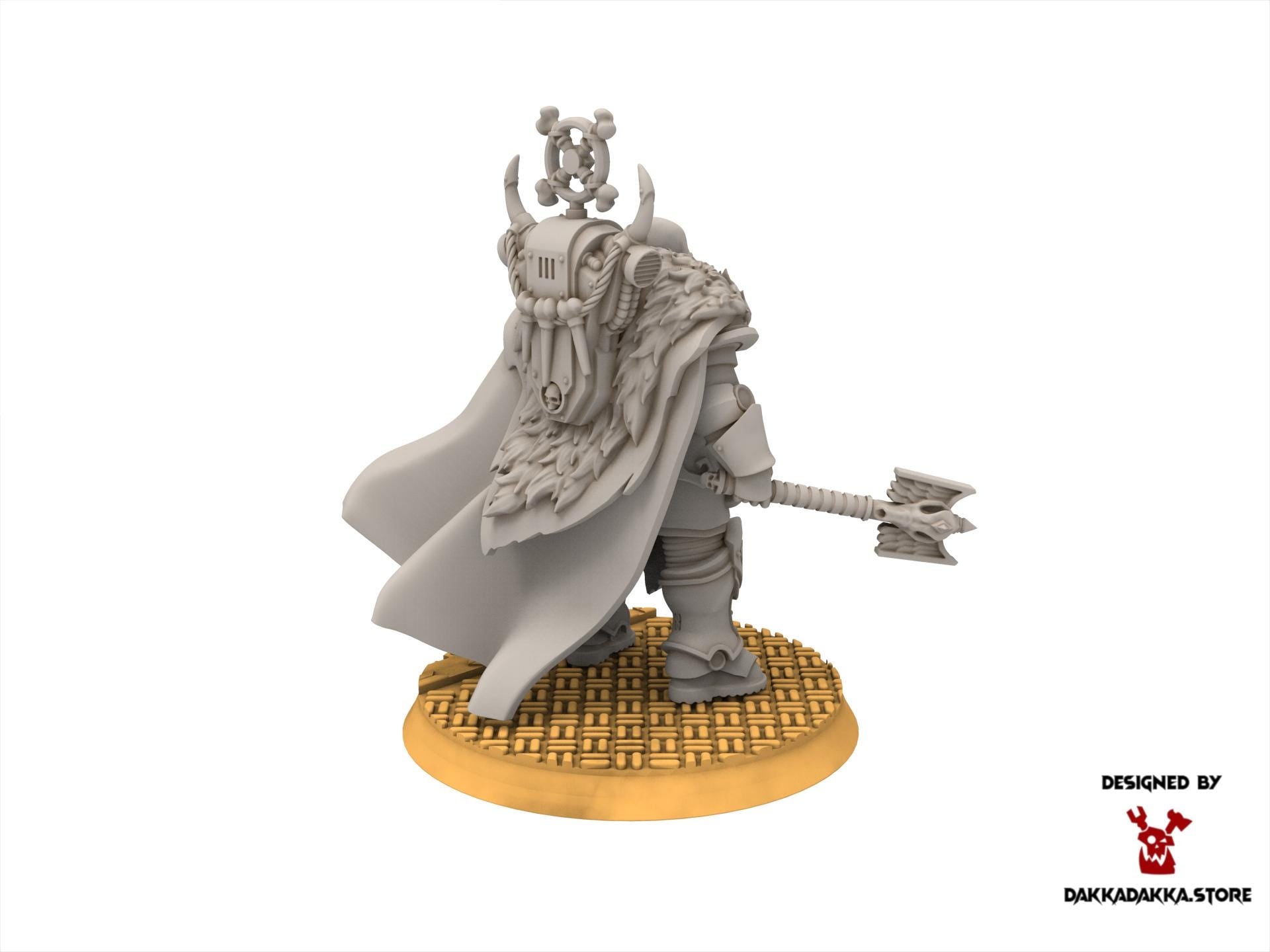 Legio Prima - Ulfrik Thunder voice, mechanized infantry, post apocalyptic empire, usable for tabletop wargame.