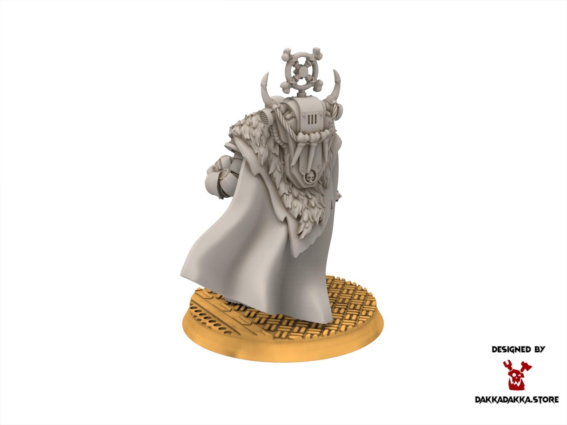 Legio Prima - Ulfrik Thunder voice, mechanized infantry, post apocalyptic empire, usable for tabletop wargame.