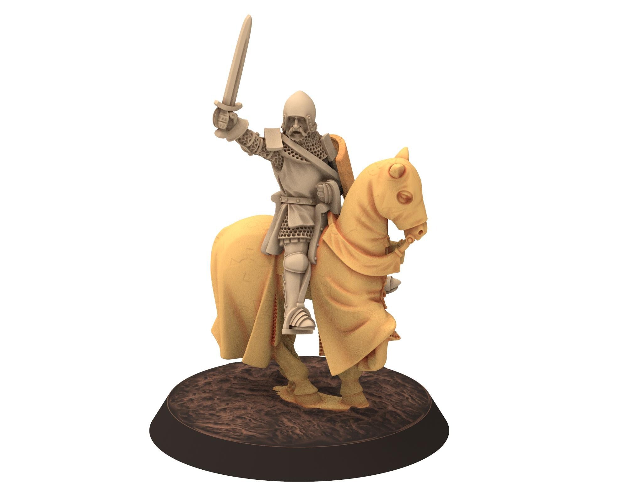 Medieval - Scotland - King David II – The Exiled Warrior King - 14th Medieval, 28mm Historical Wargame, Saga... Medbury miniatures